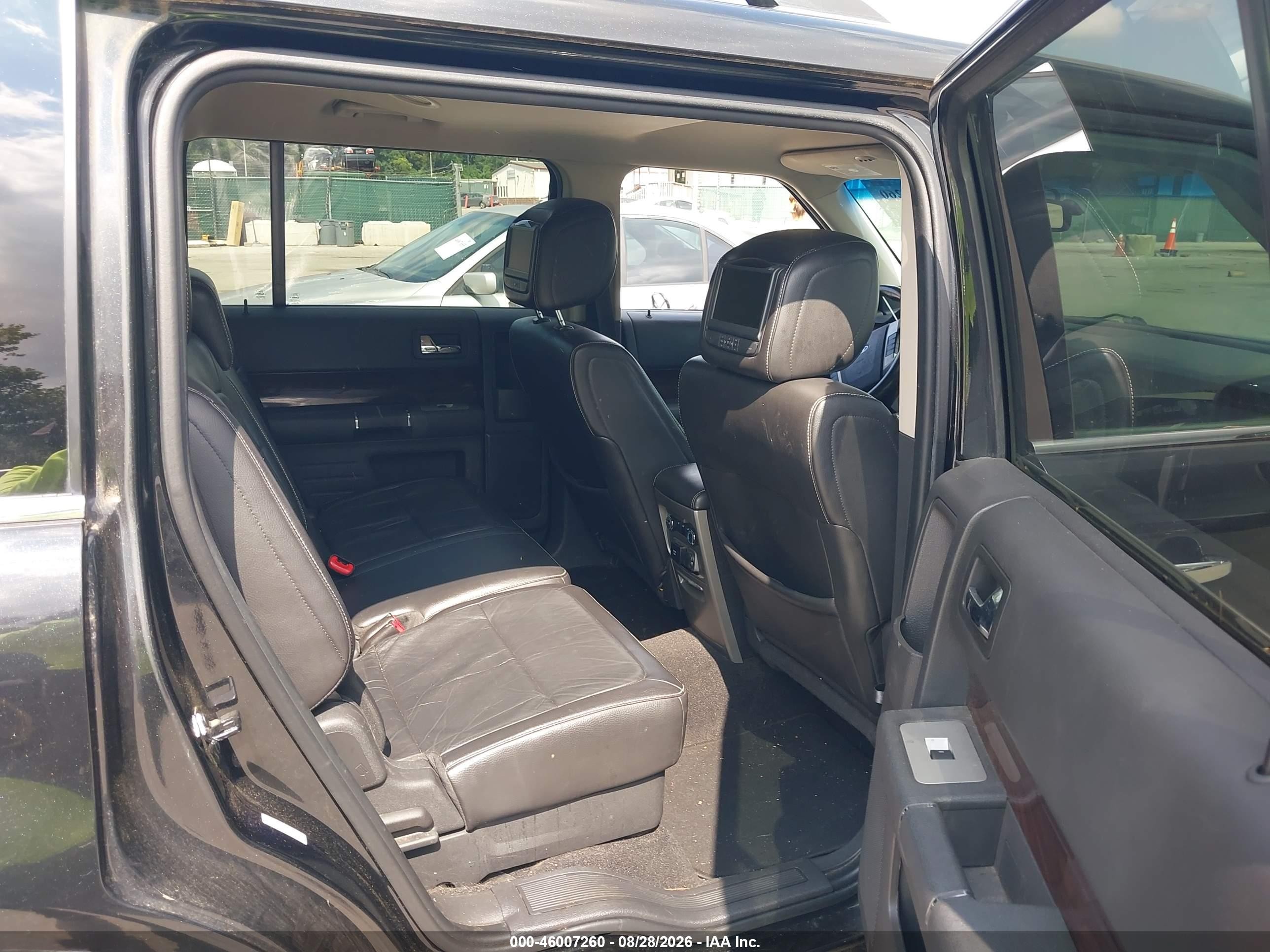2012 Ford Flex Sel Black vin: 2FMGK5CC5CBD15662