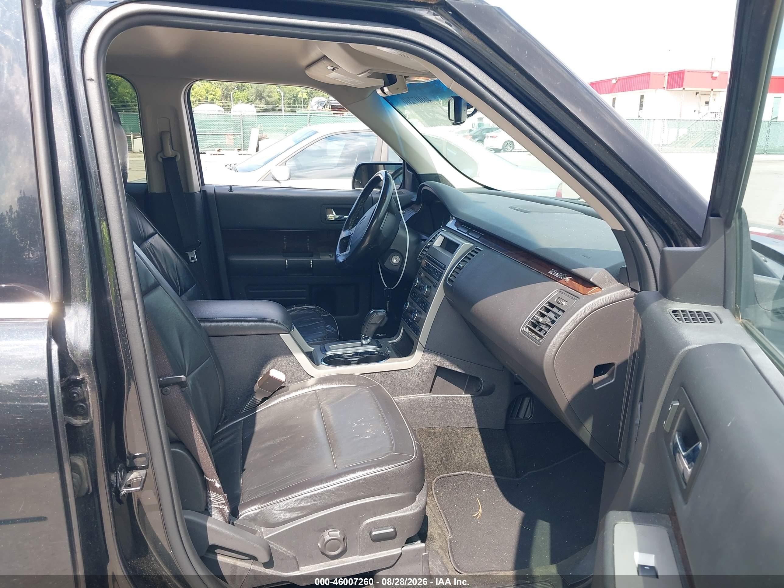 2012 Ford Flex Sel Black vin: 2FMGK5CC5CBD15662