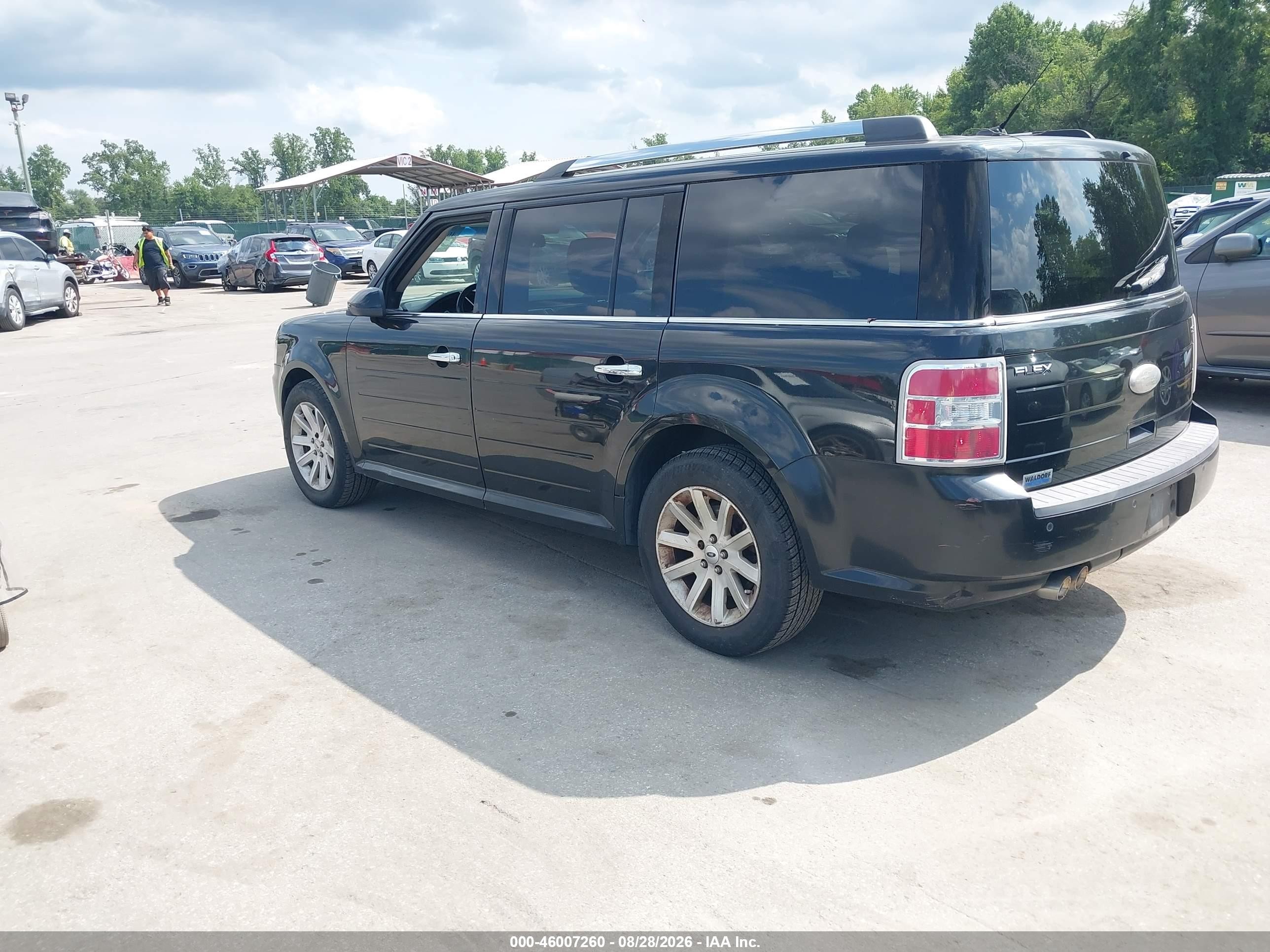 2012 Ford Flex Sel Black vin: 2FMGK5CC5CBD15662