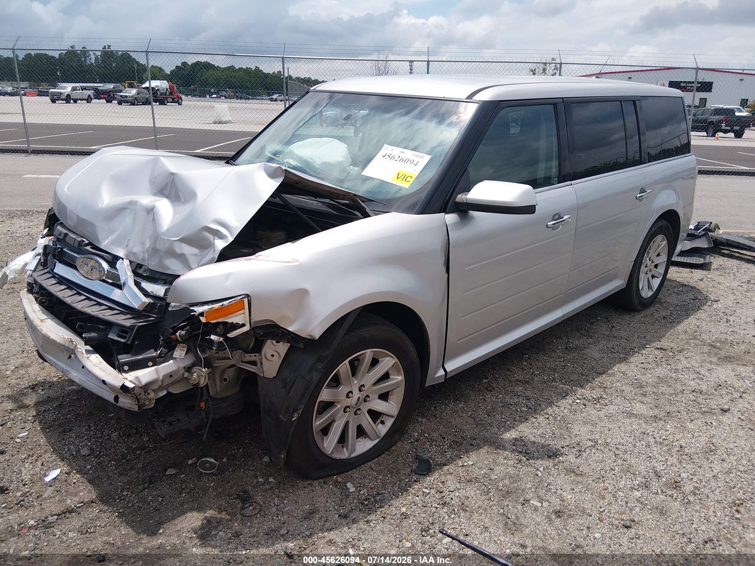 2012 Ford Flex Sel Silver vin: 2FMGK5CC5CBD21929