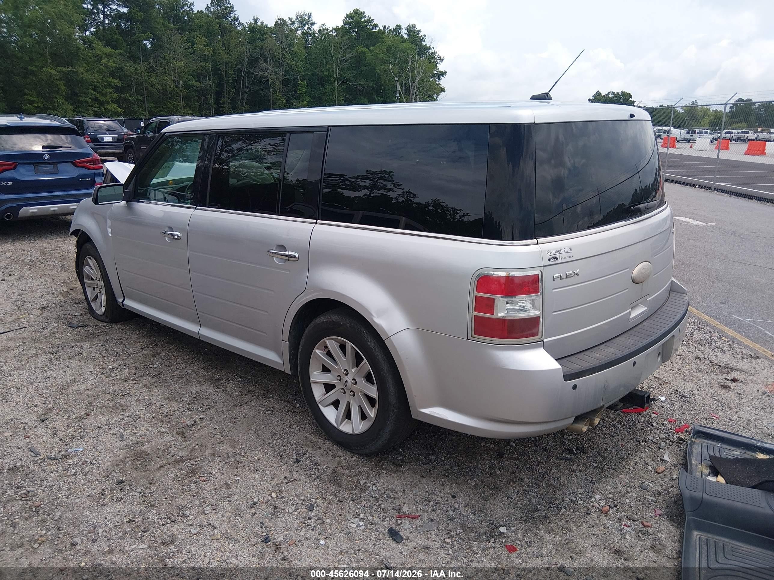 2012 Ford Flex Sel Silver vin: 2FMGK5CC5CBD21929