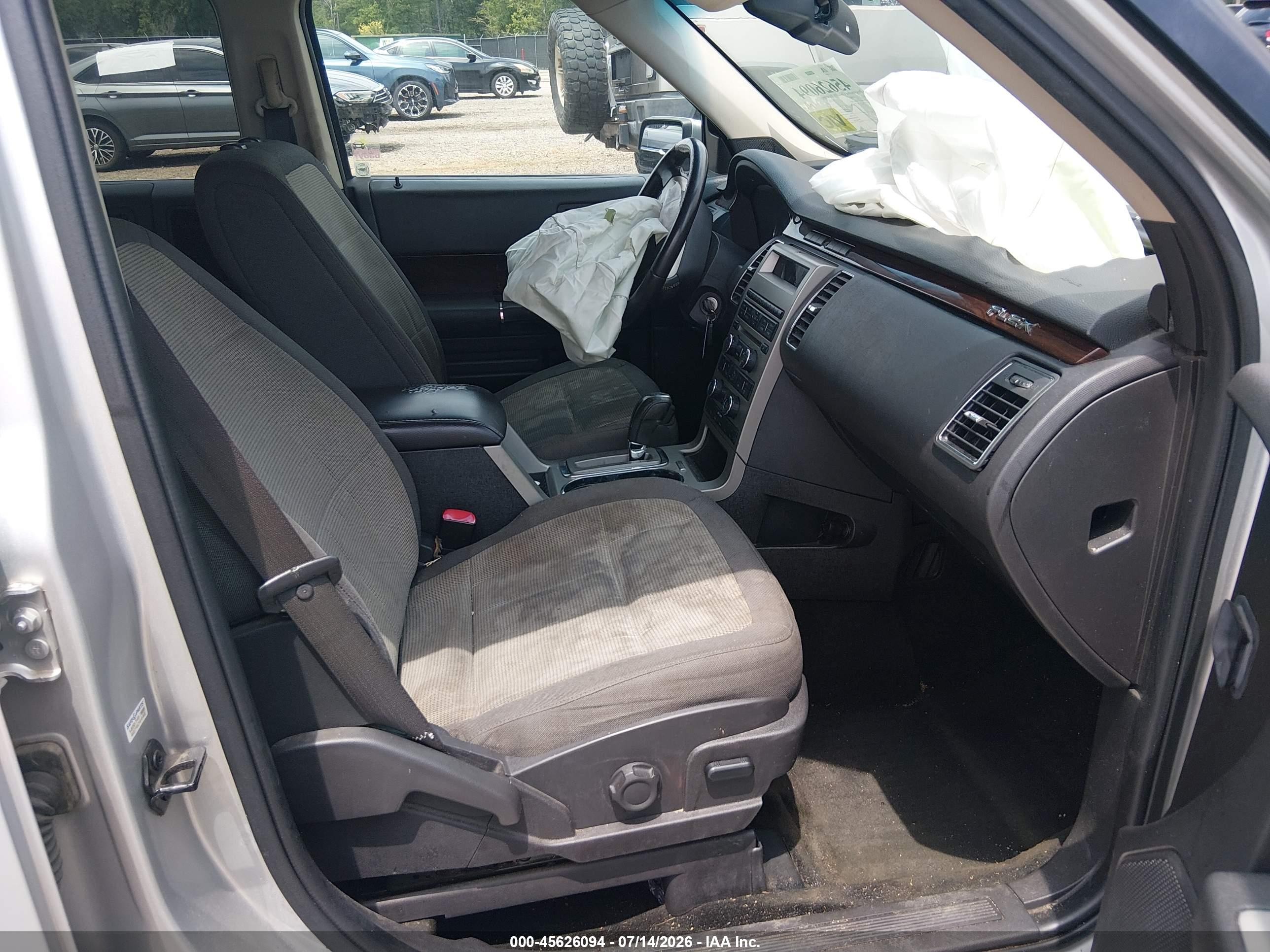 2012 Ford Flex Sel Silver vin: 2FMGK5CC5CBD21929