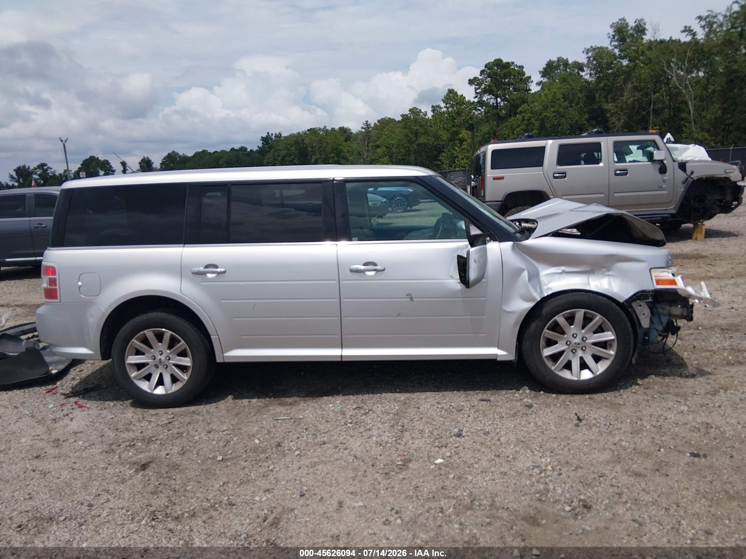 2012 Ford Flex Sel Silver vin: 2FMGK5CC5CBD21929