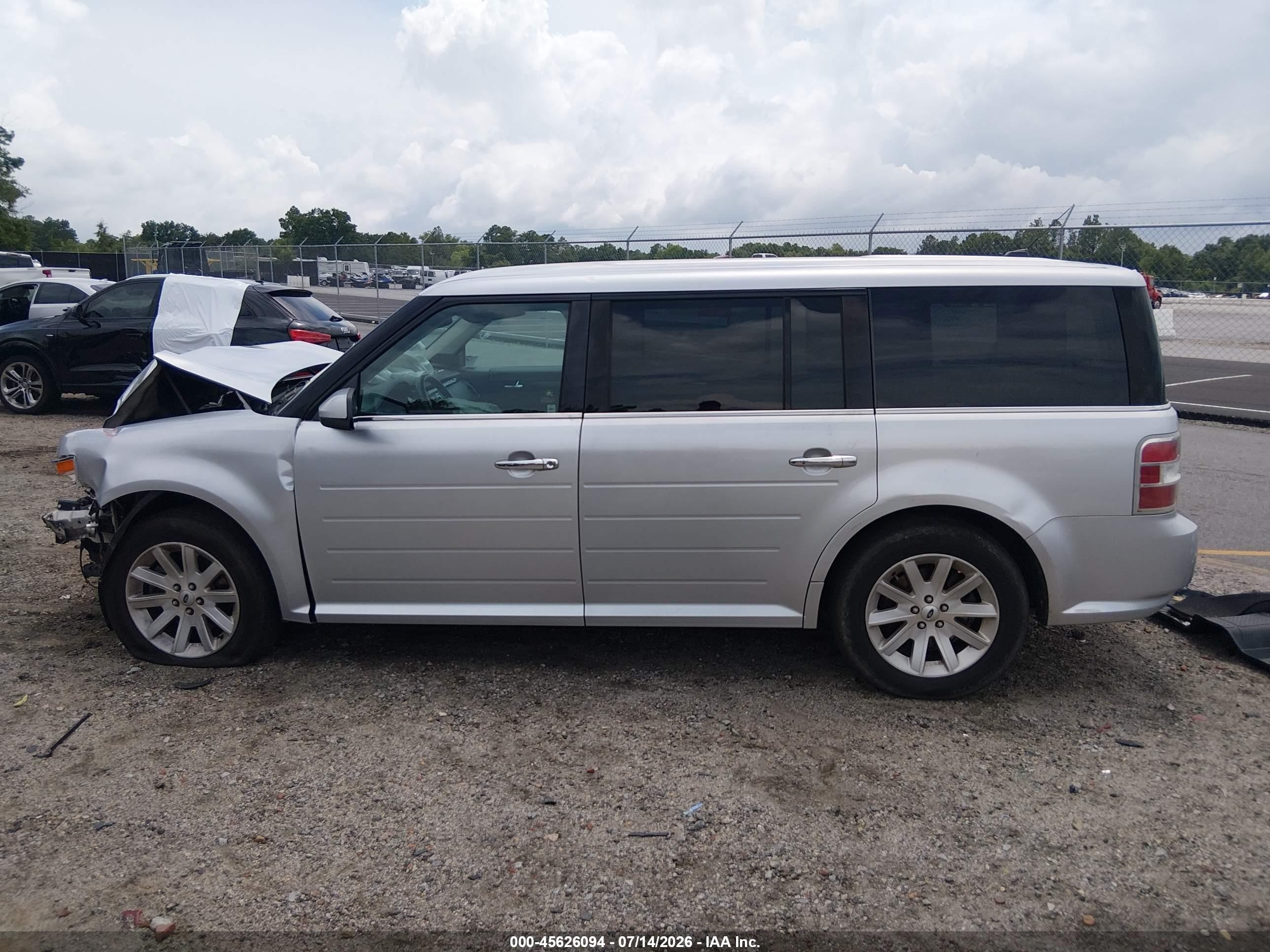 2012 Ford Flex Sel Silver vin: 2FMGK5CC5CBD21929