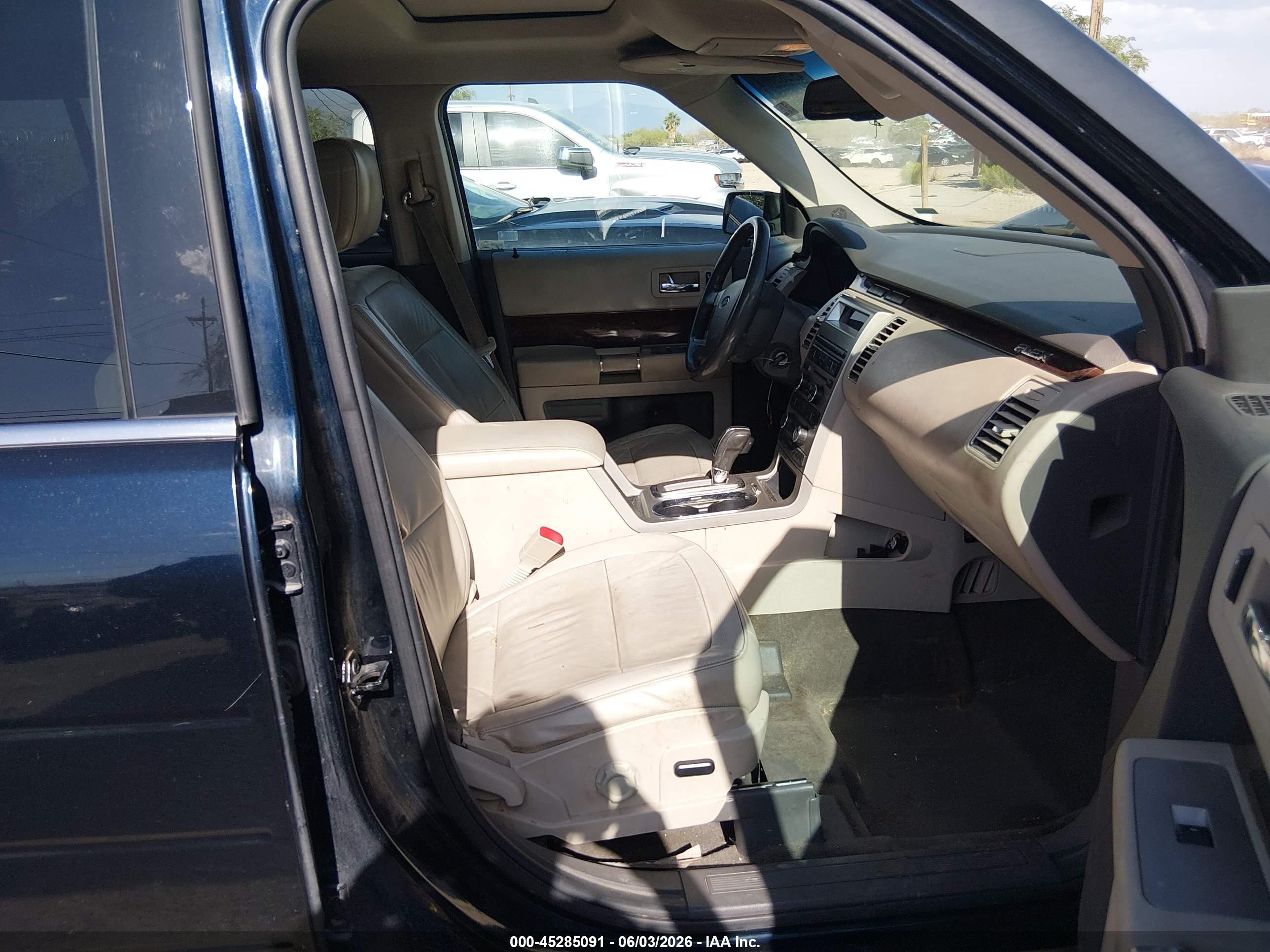 2010 Ford Flex Sel Black vin: 2FMGK5CC6ABA54278