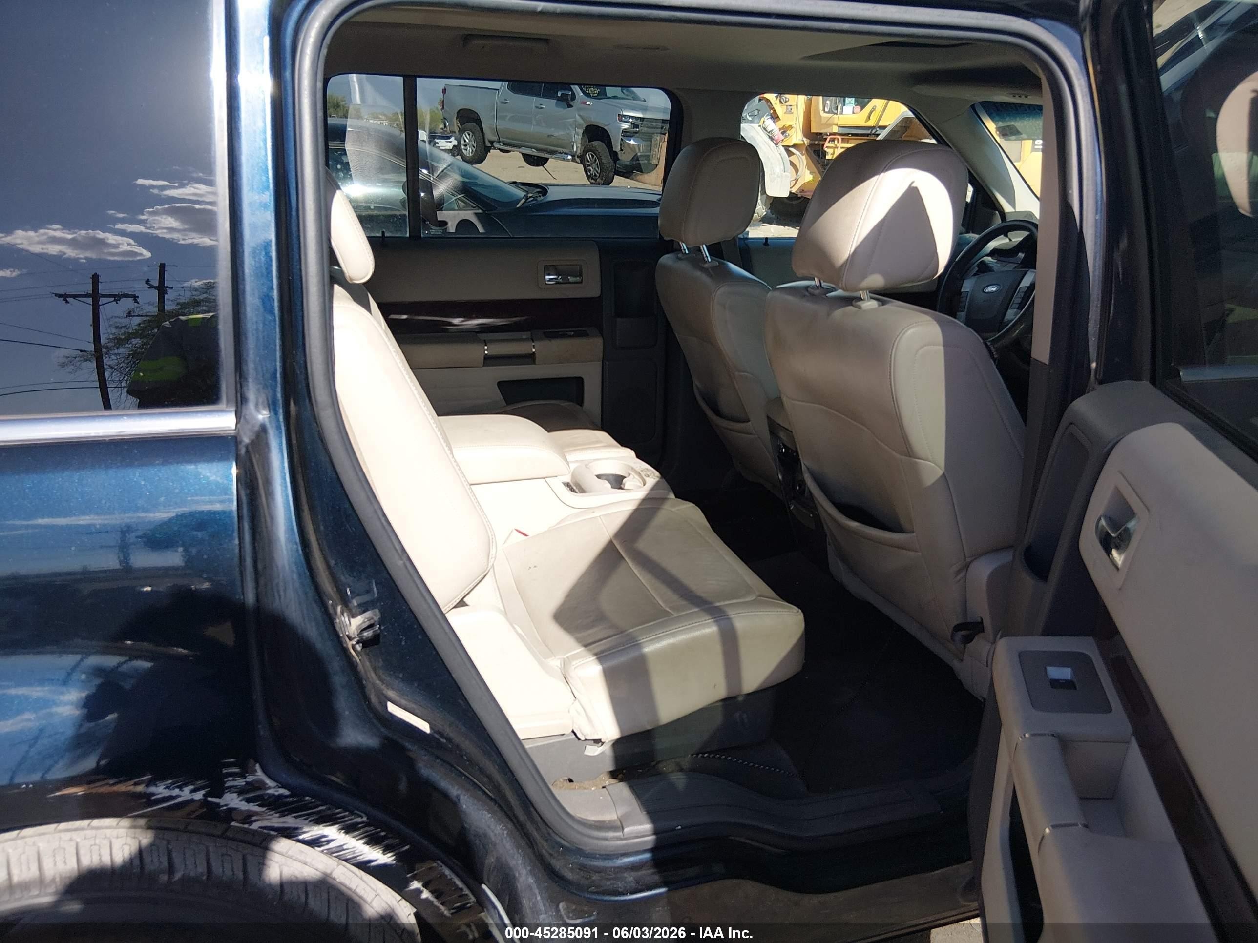2010 Ford Flex Sel Black vin: 2FMGK5CC6ABA54278
