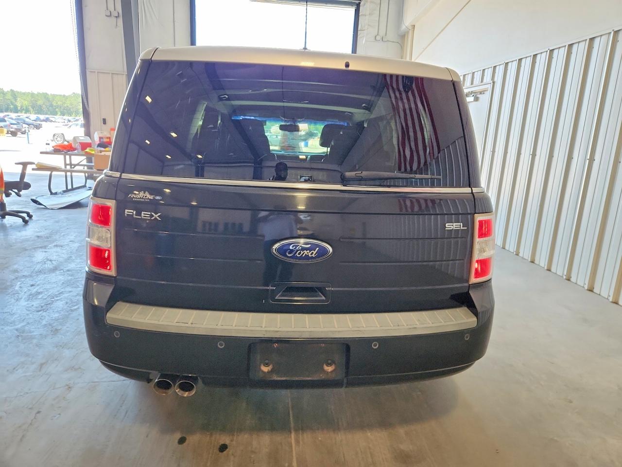 2011 Ford Flex Sel Black vin: 2FMGK5CC6BBD23641