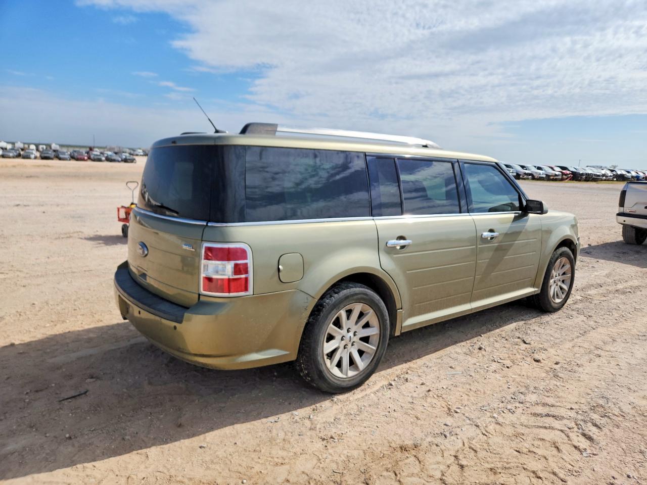 2012 Ford Flex Sel Green vin: 2FMGK5CC6CBD01401