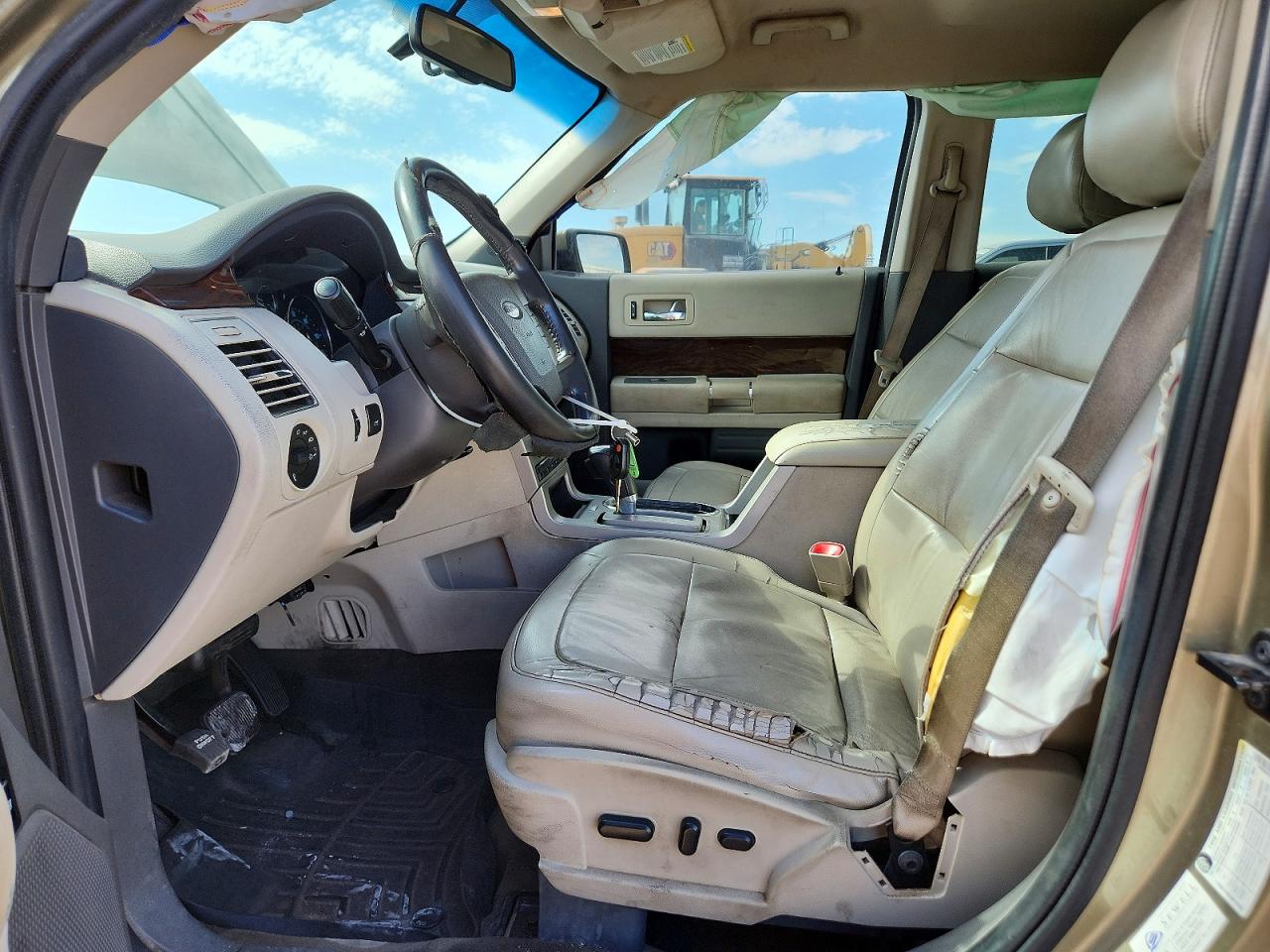 2012 Ford Flex Sel Green vin: 2FMGK5CC6CBD01401