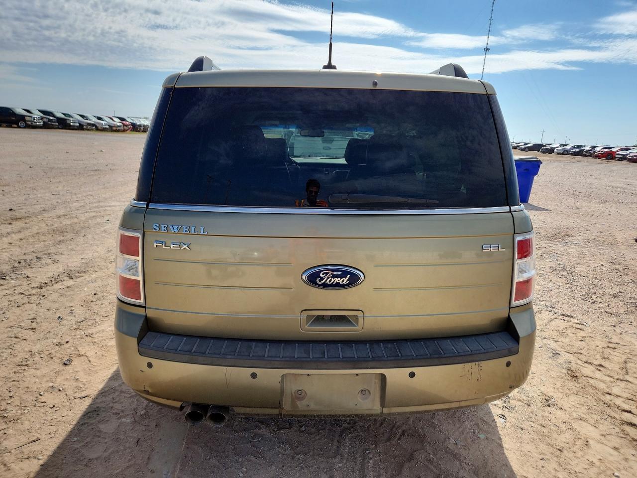 2012 Ford Flex Sel Green vin: 2FMGK5CC6CBD01401