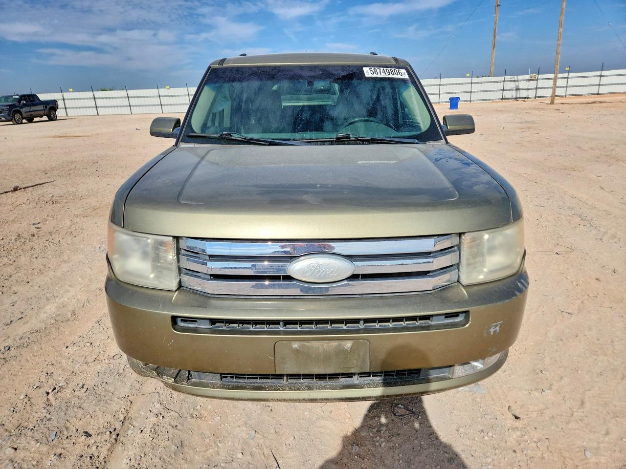 2012 Ford Flex Sel Green vin: 2FMGK5CC6CBD01401