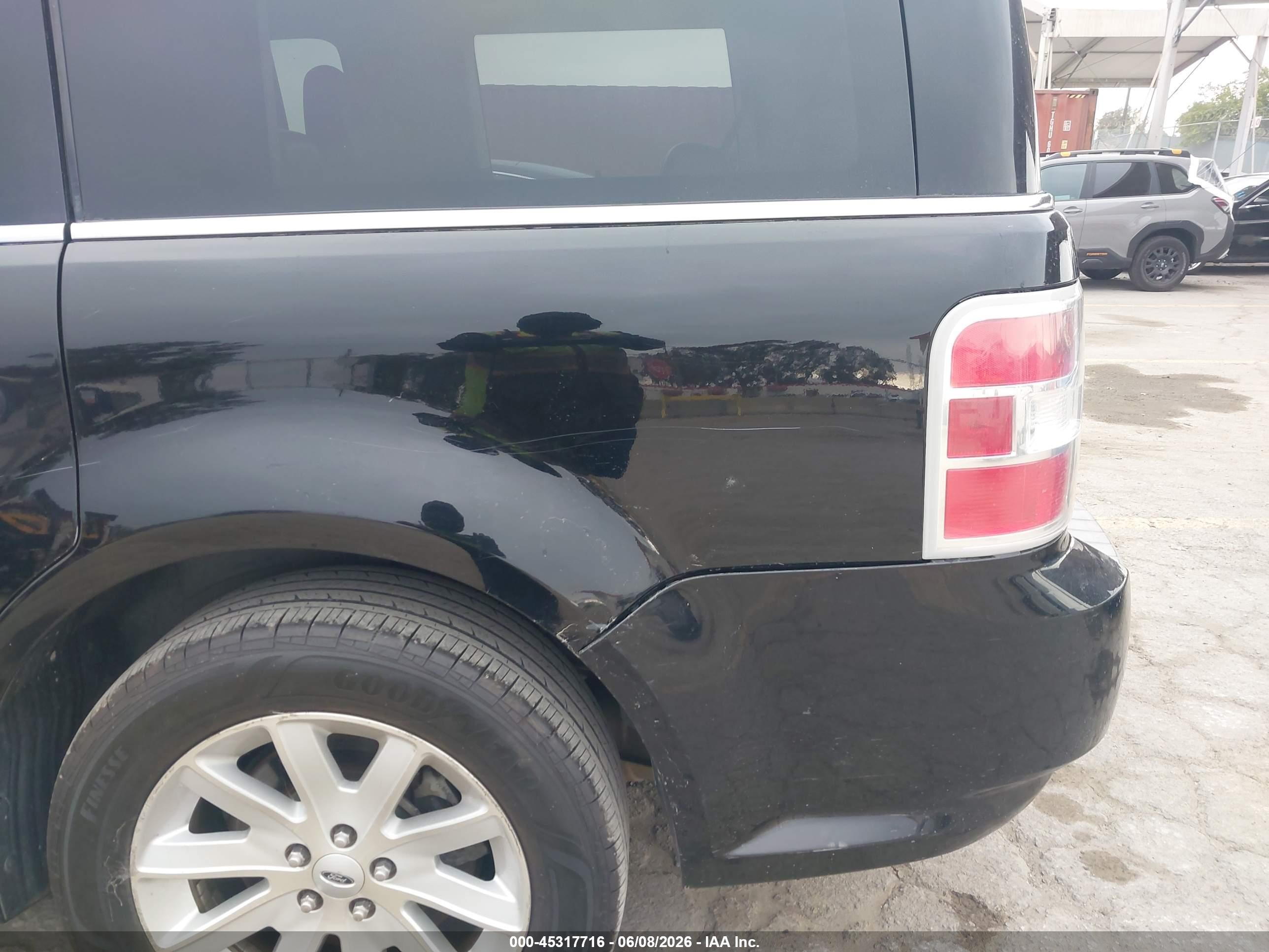2012 Ford Flex Sel Black vin: 2FMGK5CC6CBD08302