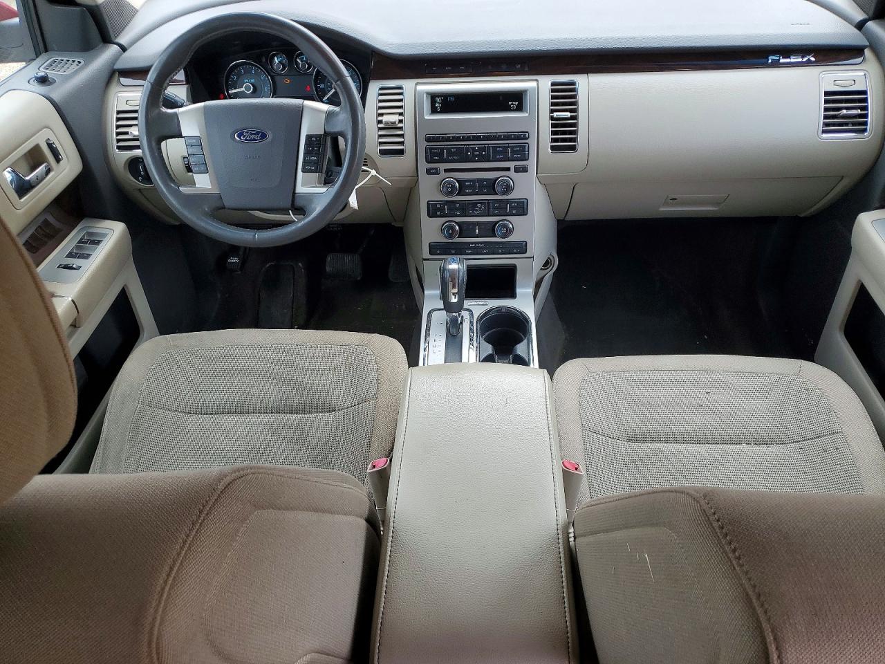 2012 Ford Flex Sel Red vin: 2FMGK5CC6CBD08624