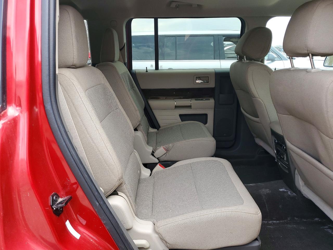2012 Ford Flex Sel Red vin: 2FMGK5CC6CBD08624