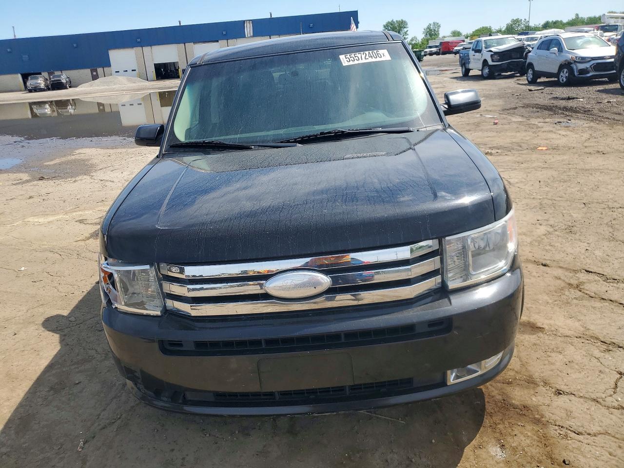 2012 Ford Flex Sel Black vin: 2FMGK5CC6CBD16206