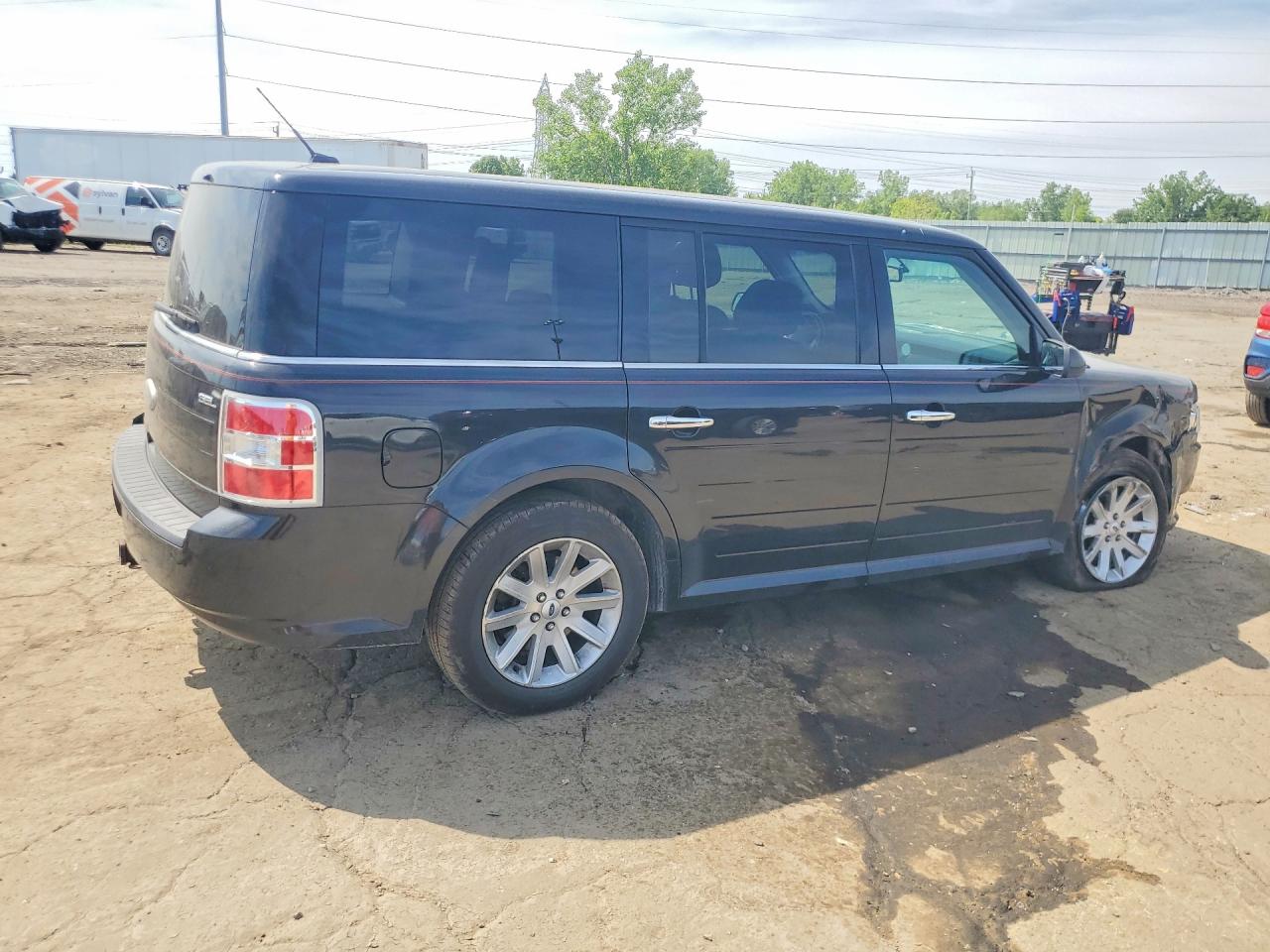 2012 Ford Flex Sel Black vin: 2FMGK5CC6CBD16206