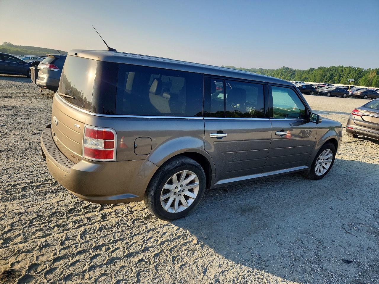 2012 Ford Flex Sel Brown vin: 2FMGK5CC6CBD22037