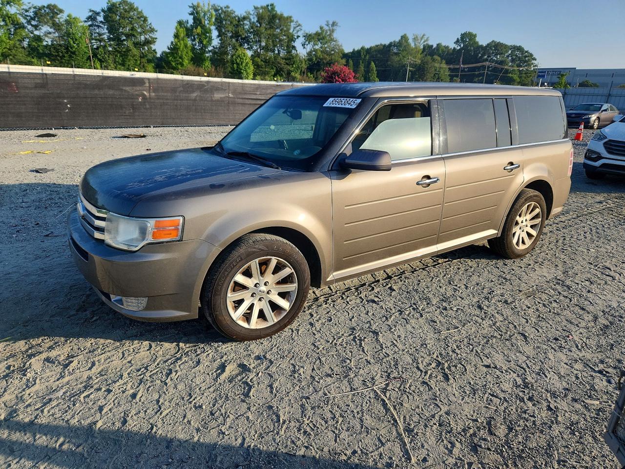 2012 Ford Flex Sel Brown vin: 2FMGK5CC6CBD22037