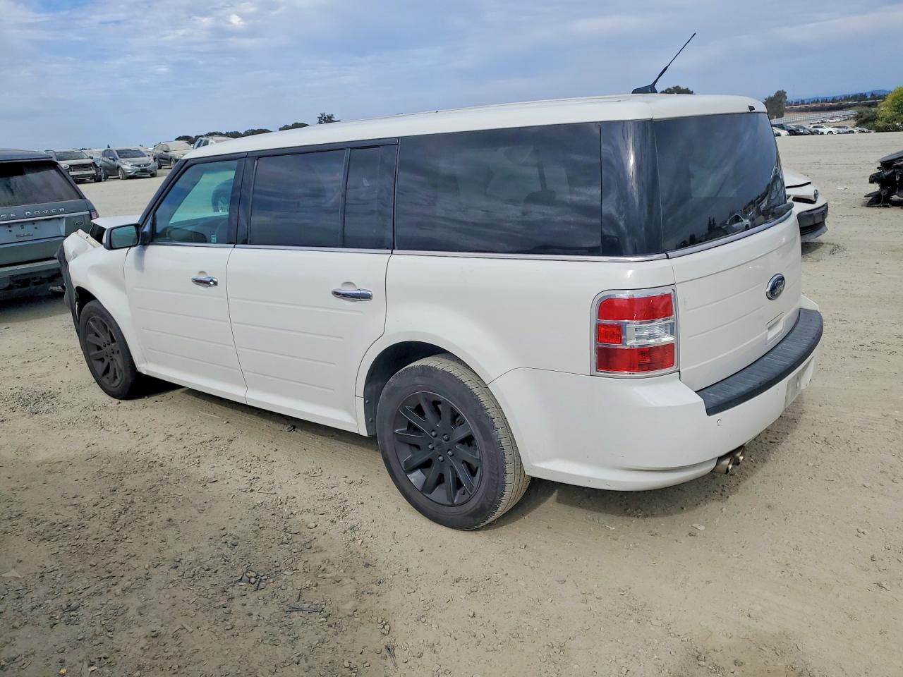 2010 Ford Flex Sel White vin: 2FMGK5CC7ABA25176