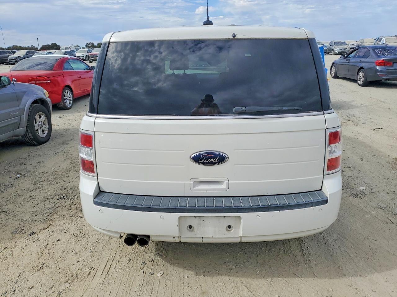 2010 Ford Flex Sel White vin: 2FMGK5CC7ABA25176