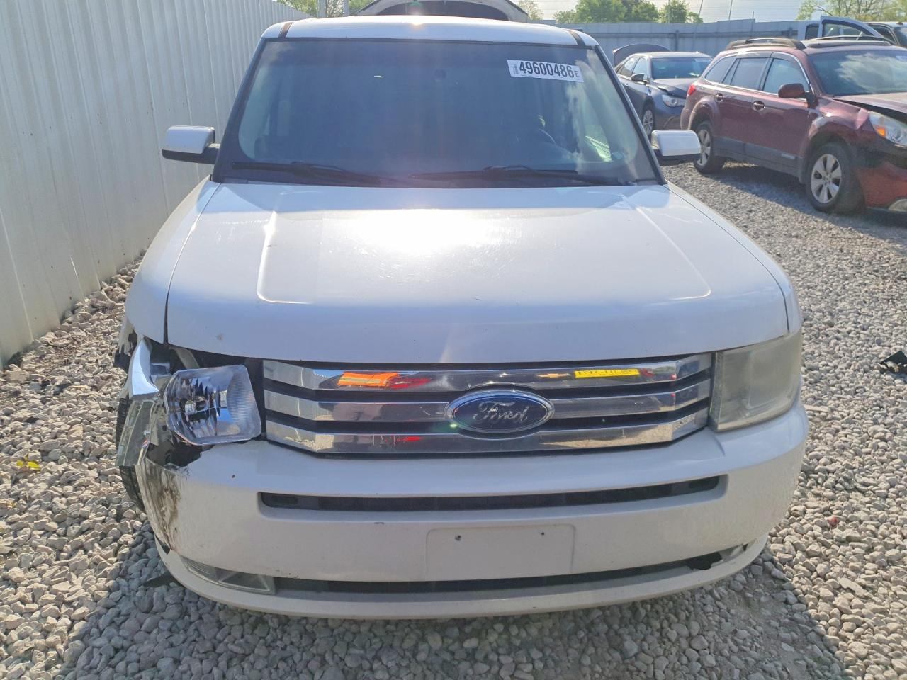 2010 Ford Flex Sel White vin: 2FMGK5CC7ABB36696