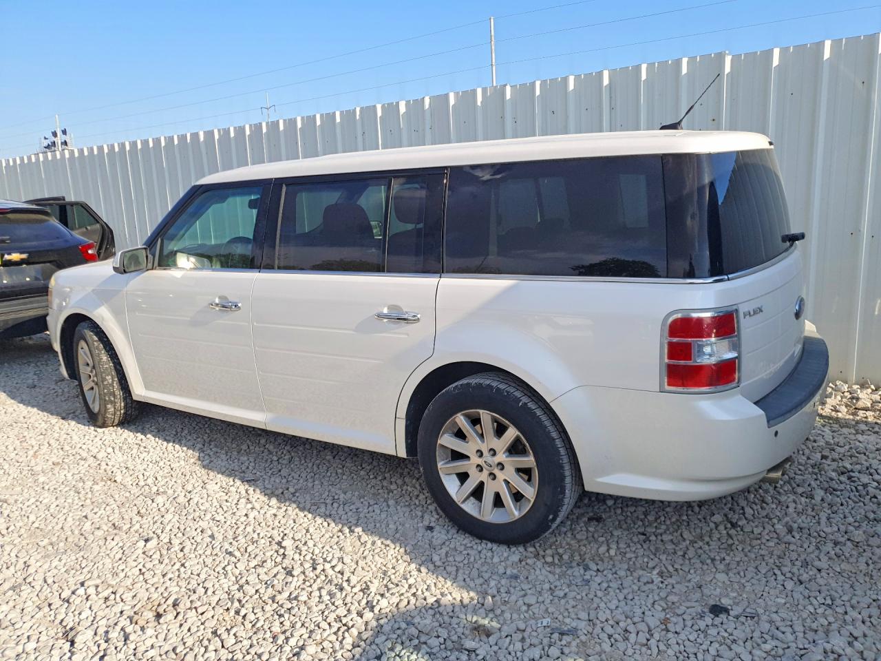 2010 Ford Flex Sel White vin: 2FMGK5CC7ABB36696