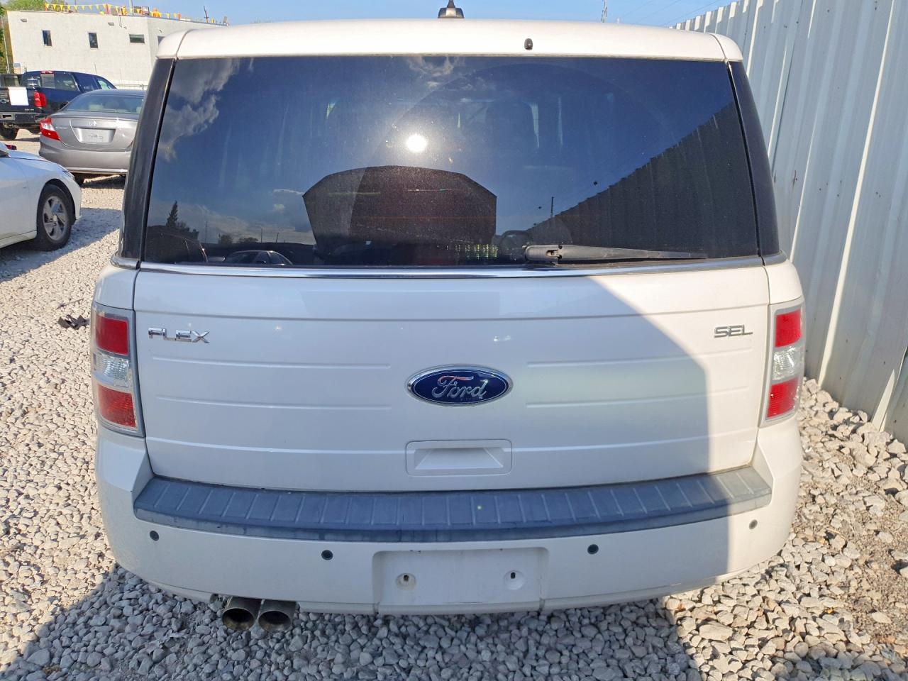 2010 Ford Flex Sel White vin: 2FMGK5CC7ABB36696