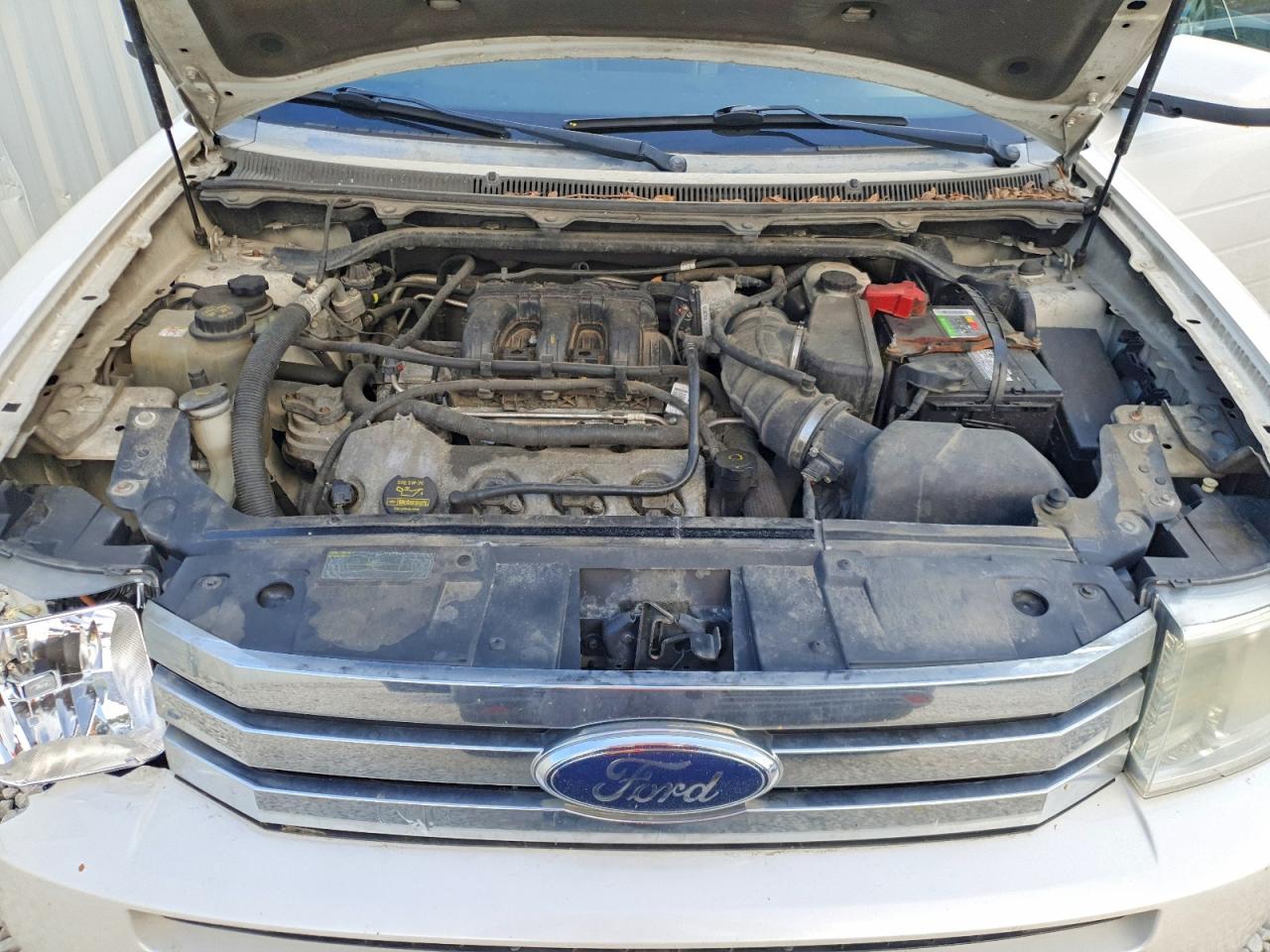 2010 Ford Flex Sel White vin: 2FMGK5CC7ABB36696