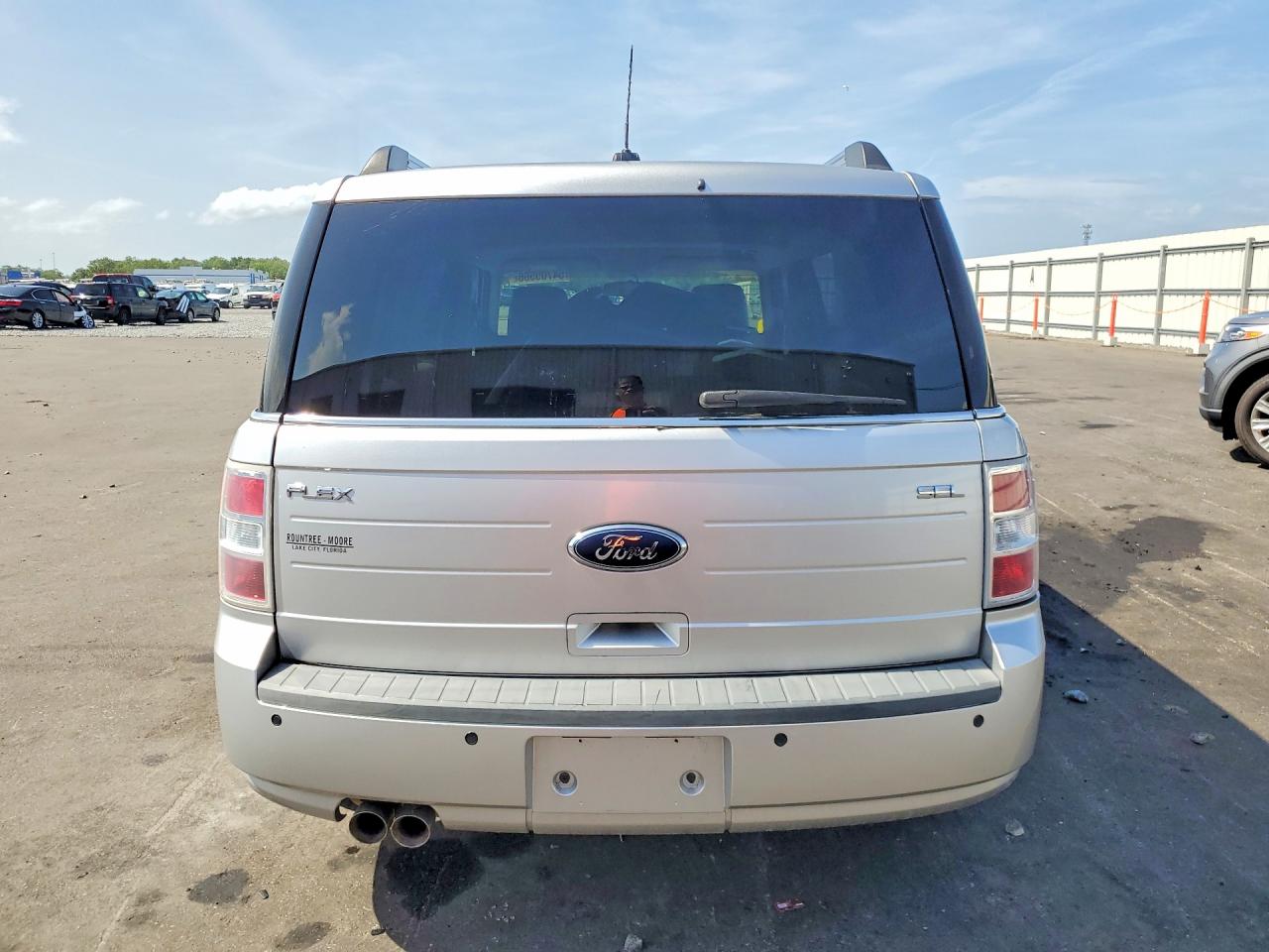 2010 Ford Flex Sel Silver vin: 2FMGK5CC7ABD00562