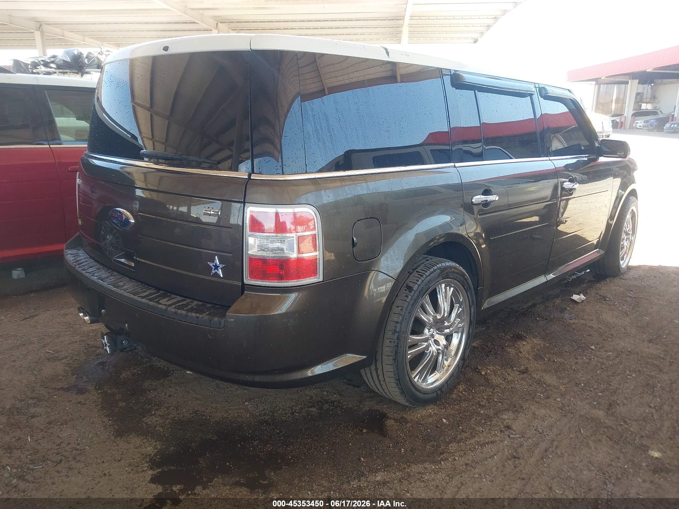 2011 Ford Flex Sel Brown vin: 2FMGK5CC7BBD15578