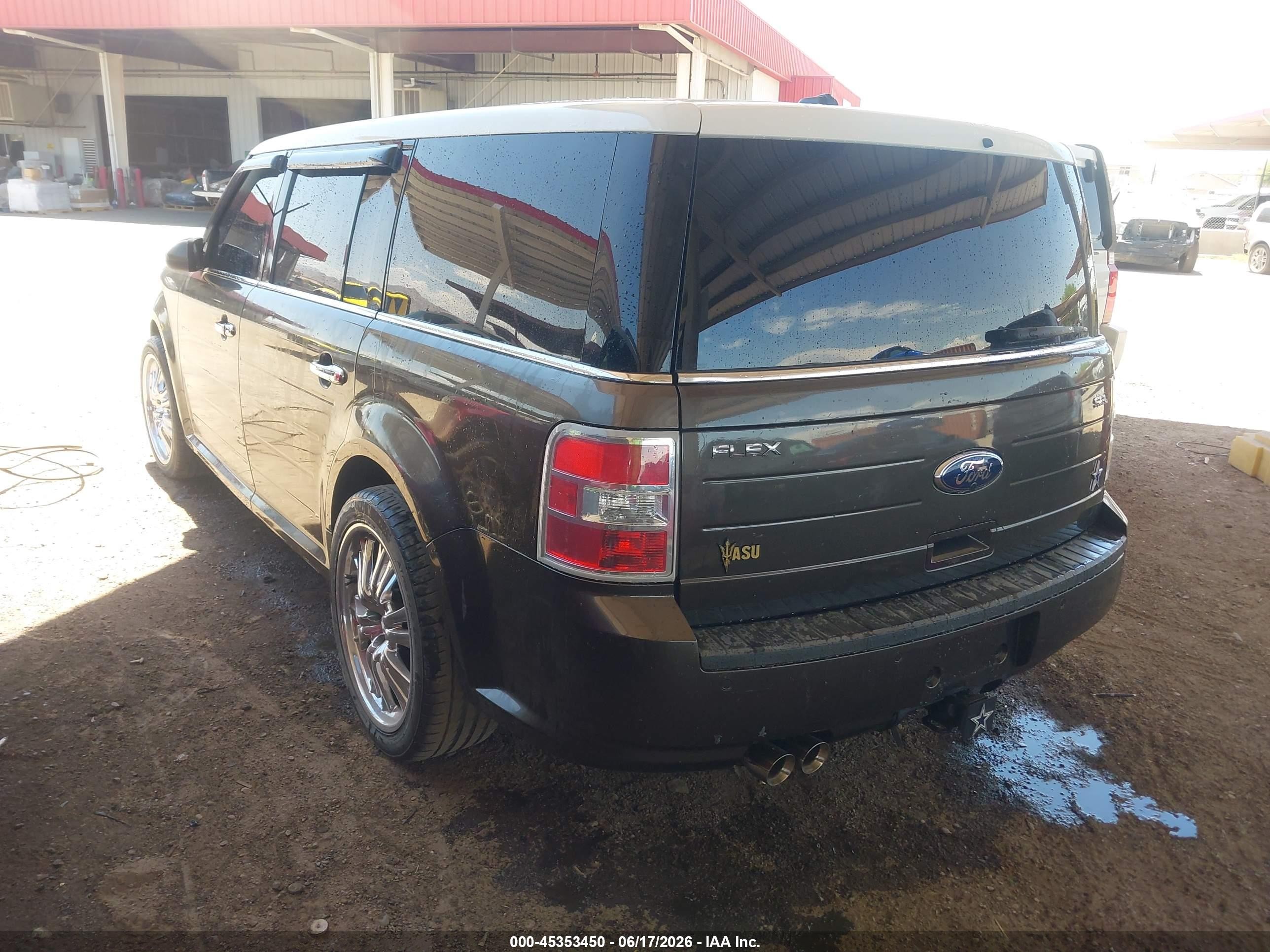 2011 Ford Flex Sel Brown vin: 2FMGK5CC7BBD15578