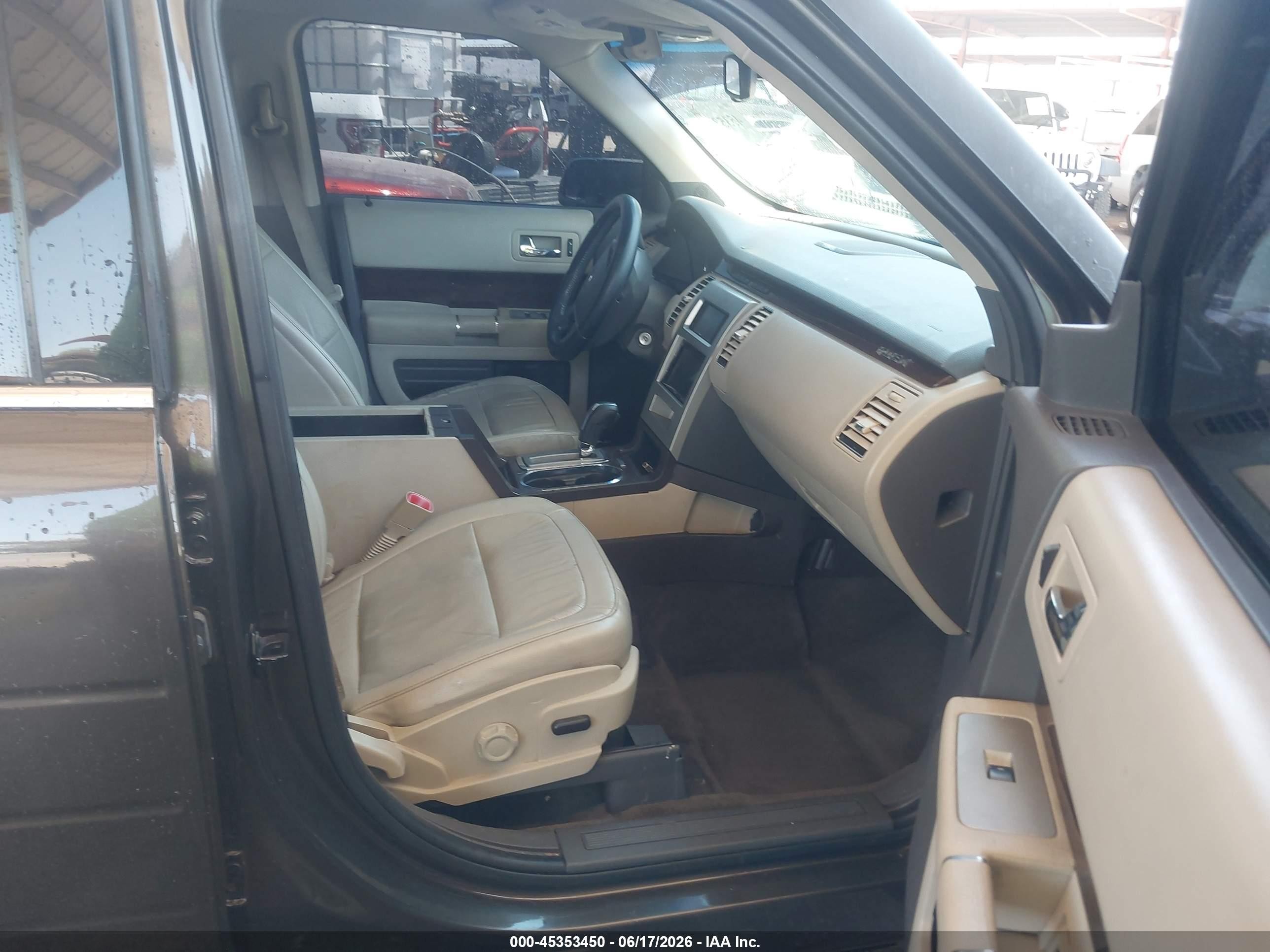 2011 Ford Flex Sel Brown vin: 2FMGK5CC7BBD15578