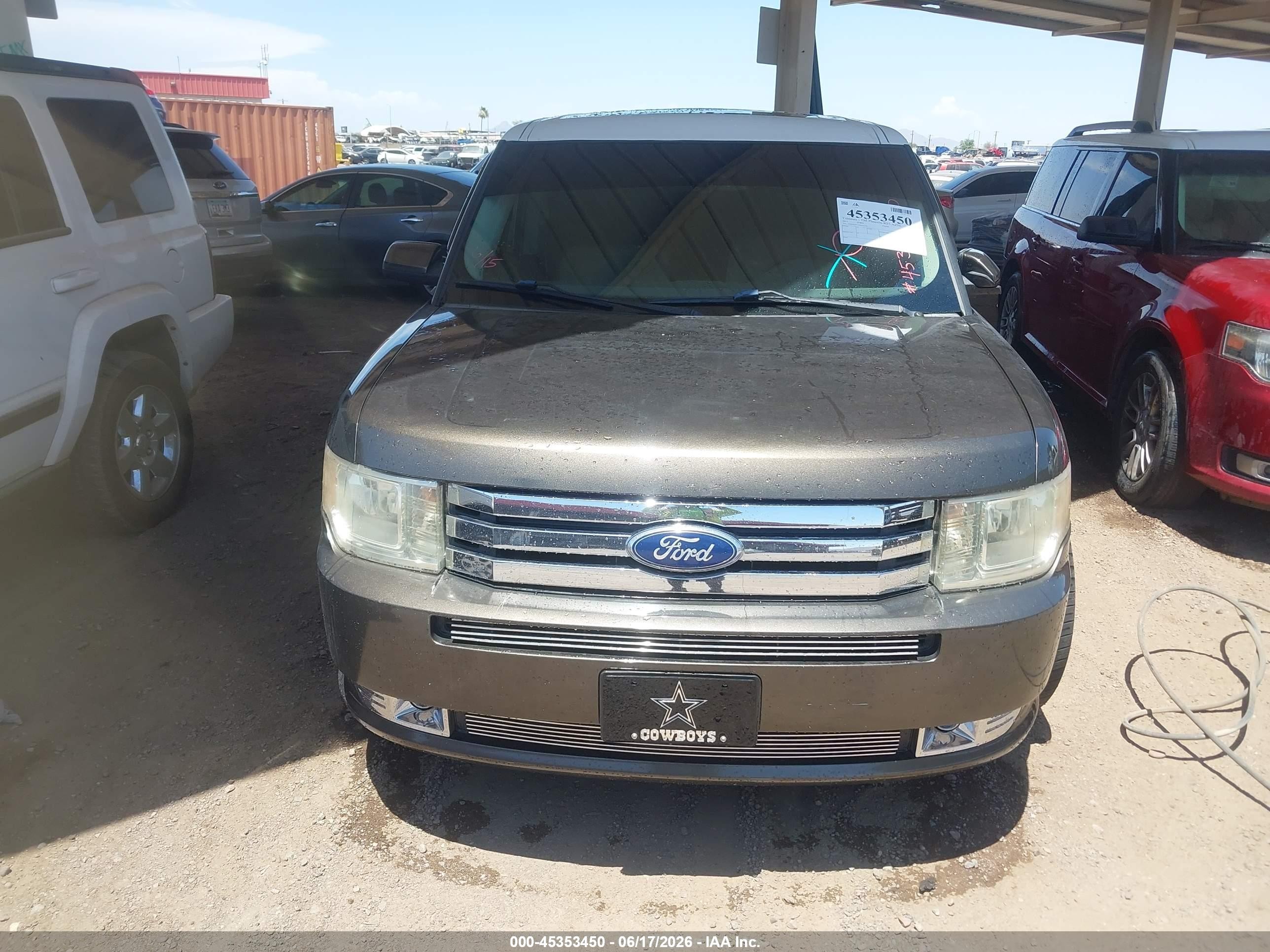 2011 Ford Flex Sel Brown vin: 2FMGK5CC7BBD15578