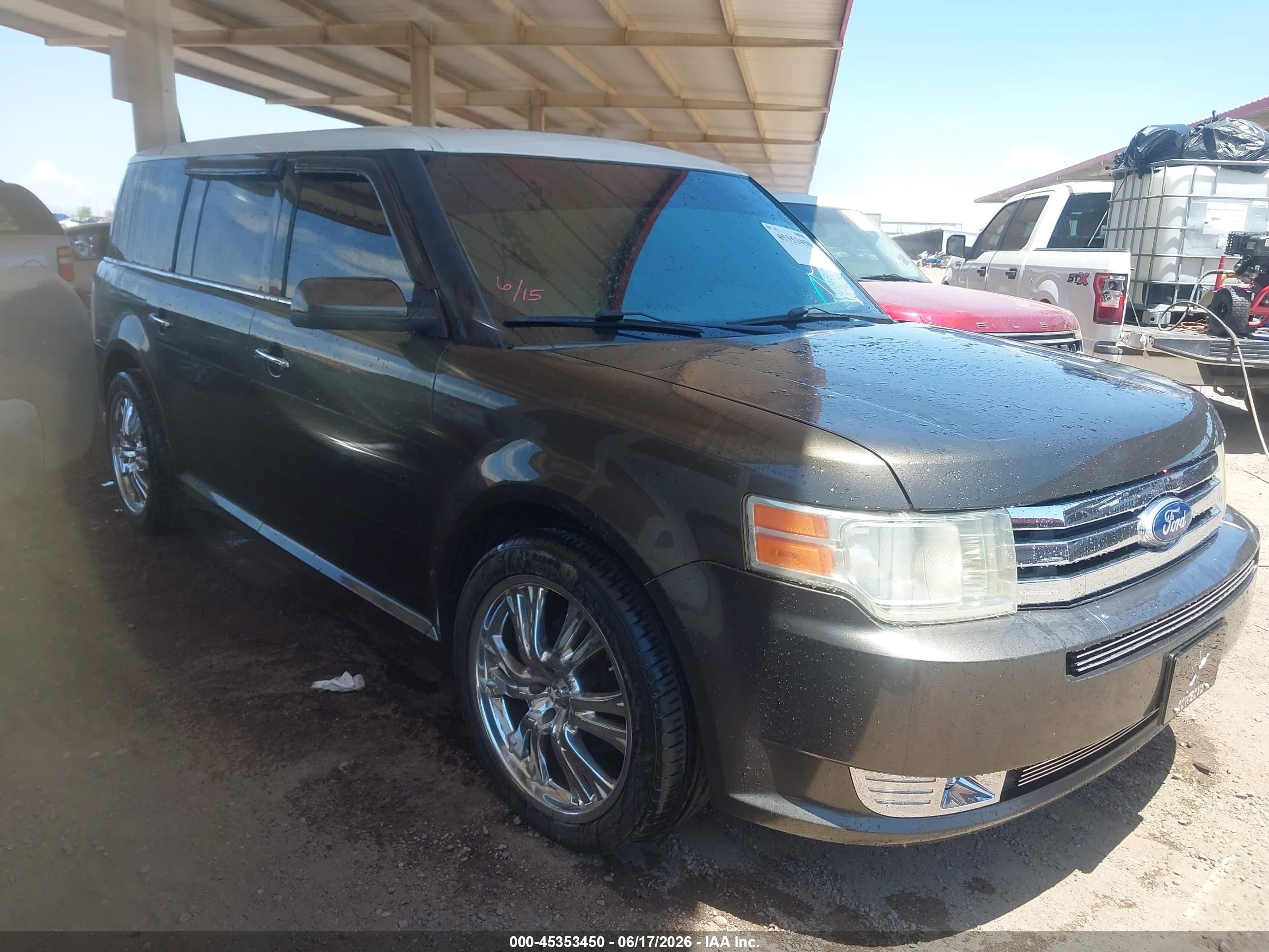2011 Ford Flex Sel Brown vin: 2FMGK5CC7BBD15578