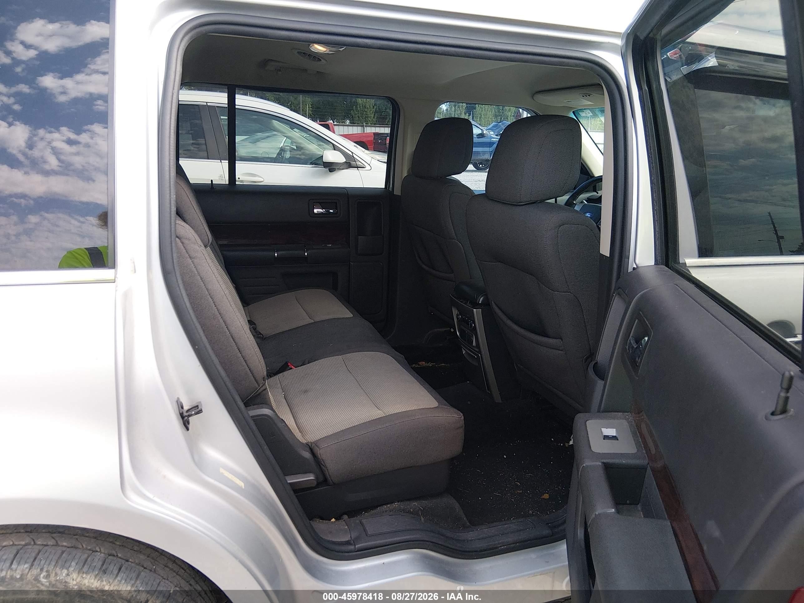 2011 Ford Flex Sel Silver vin: 2FMGK5CC7BBD18352