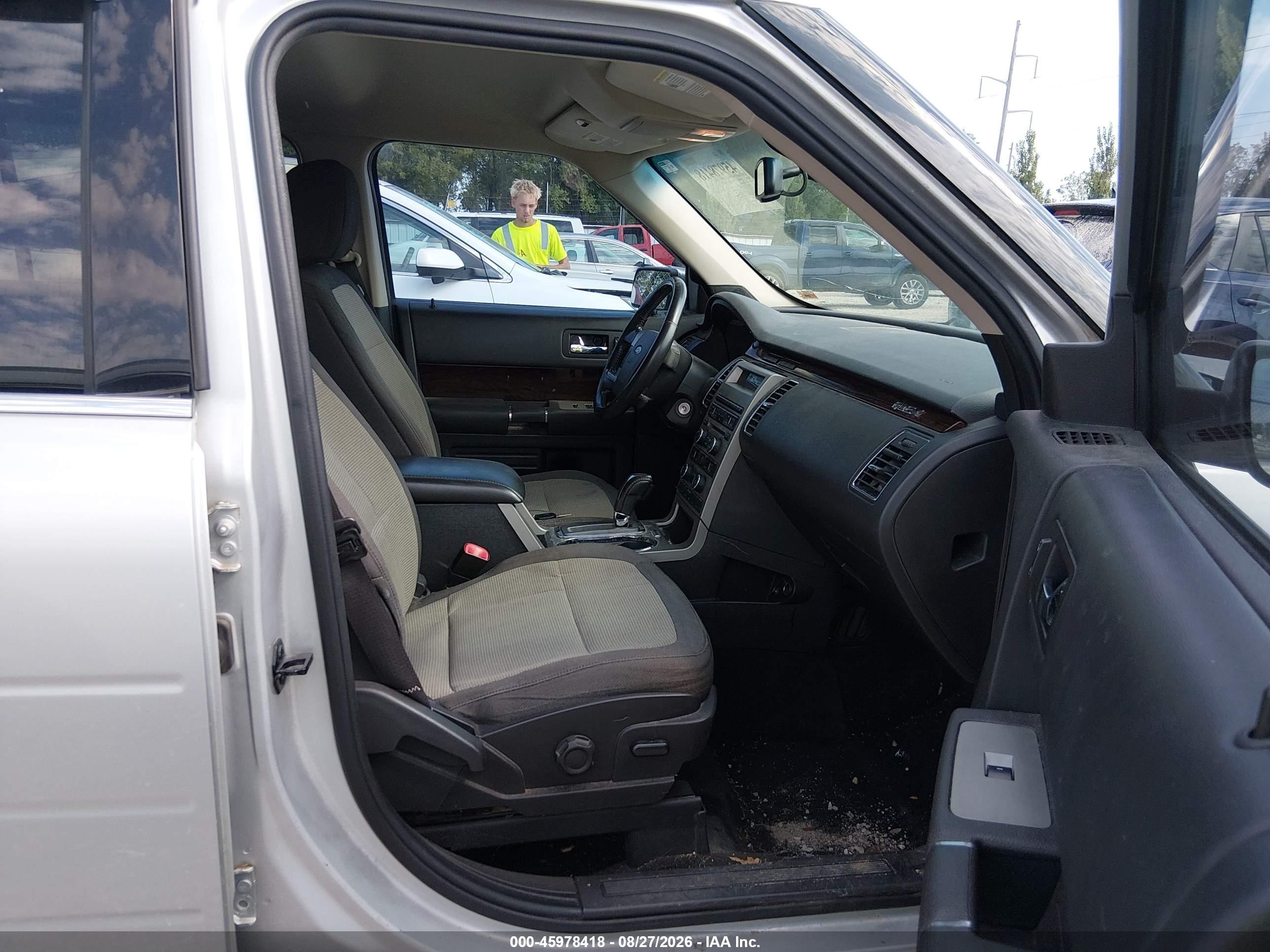 2011 Ford Flex Sel Silver vin: 2FMGK5CC7BBD18352