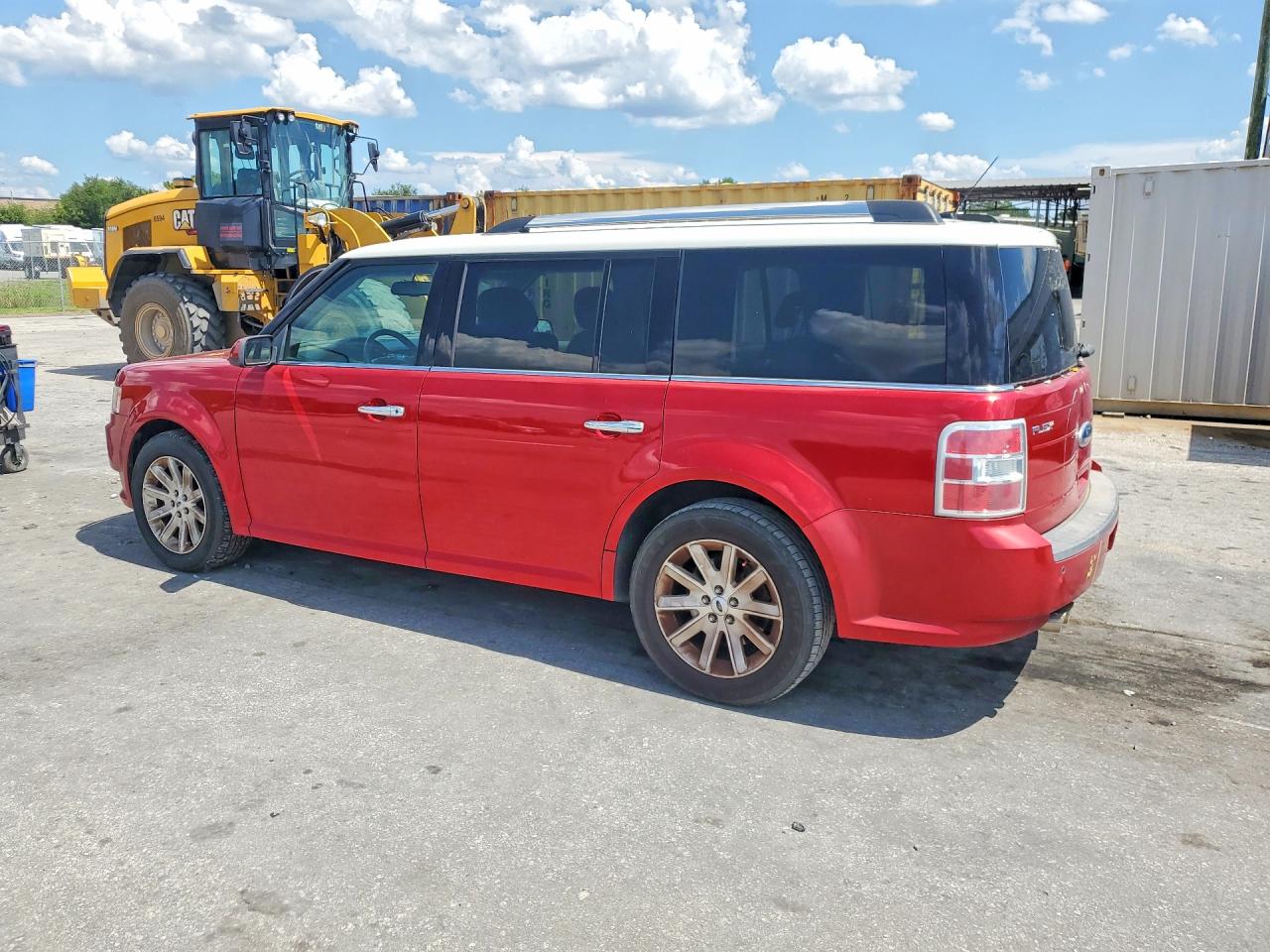 2011 Ford Flex Sel Red vin: 2FMGK5CC7BBD26791