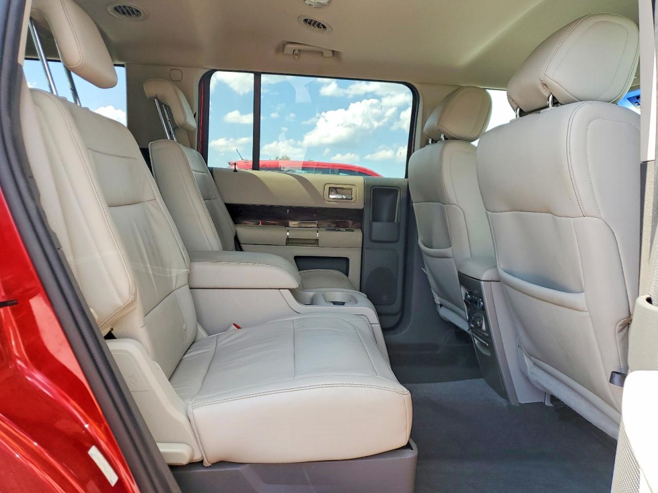 2011 Ford Flex Sel Red vin: 2FMGK5CC7BBD26791