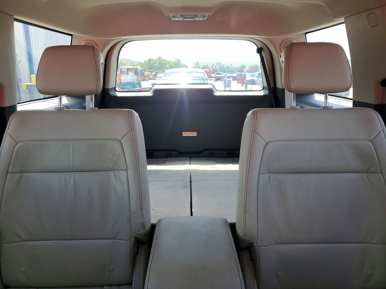 2011 Ford Flex Sel Red vin: 2FMGK5CC7BBD26791