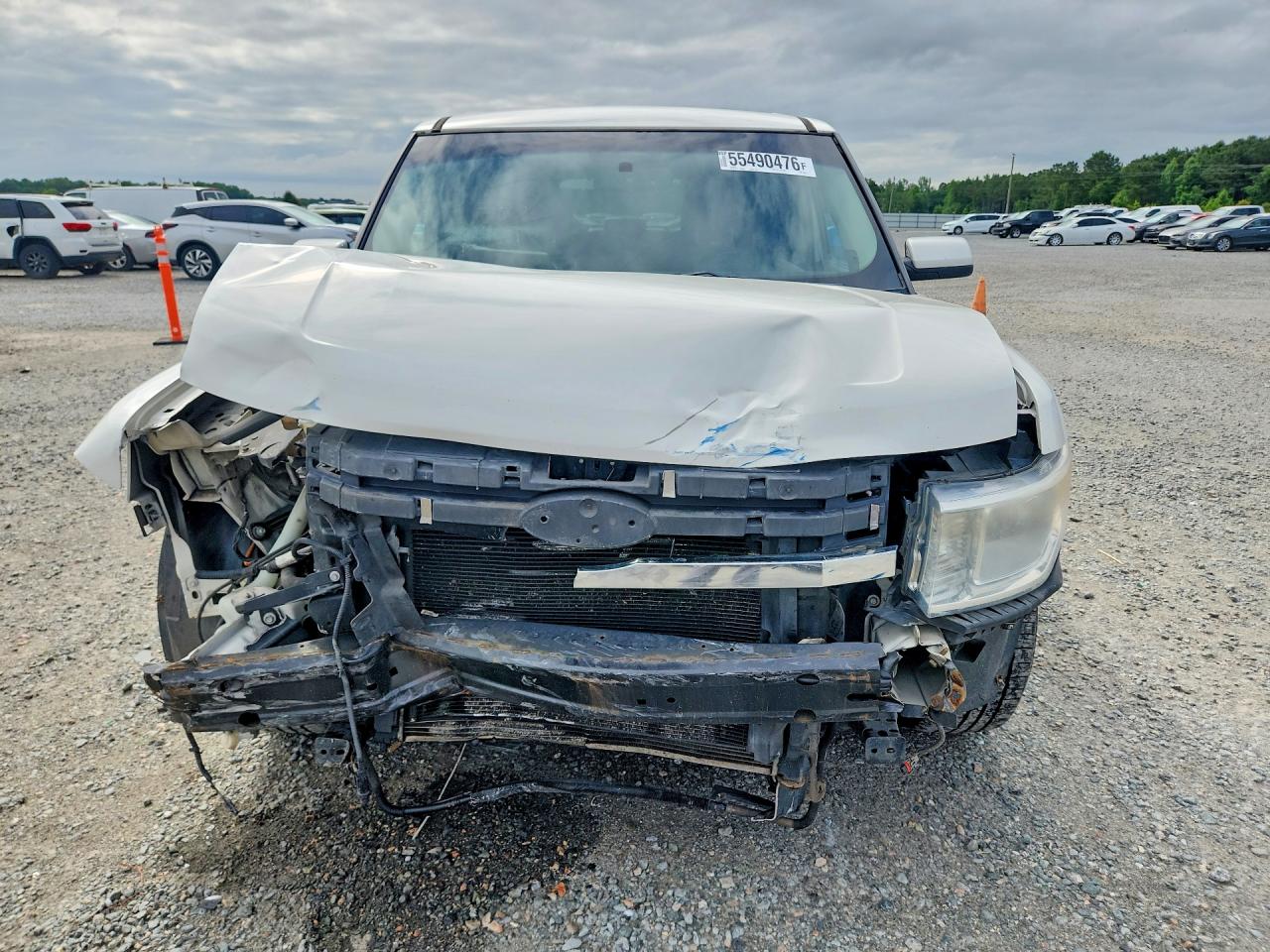 2012 Ford Flex Sel Белый vin: 2FMGK5CC7CBD08941