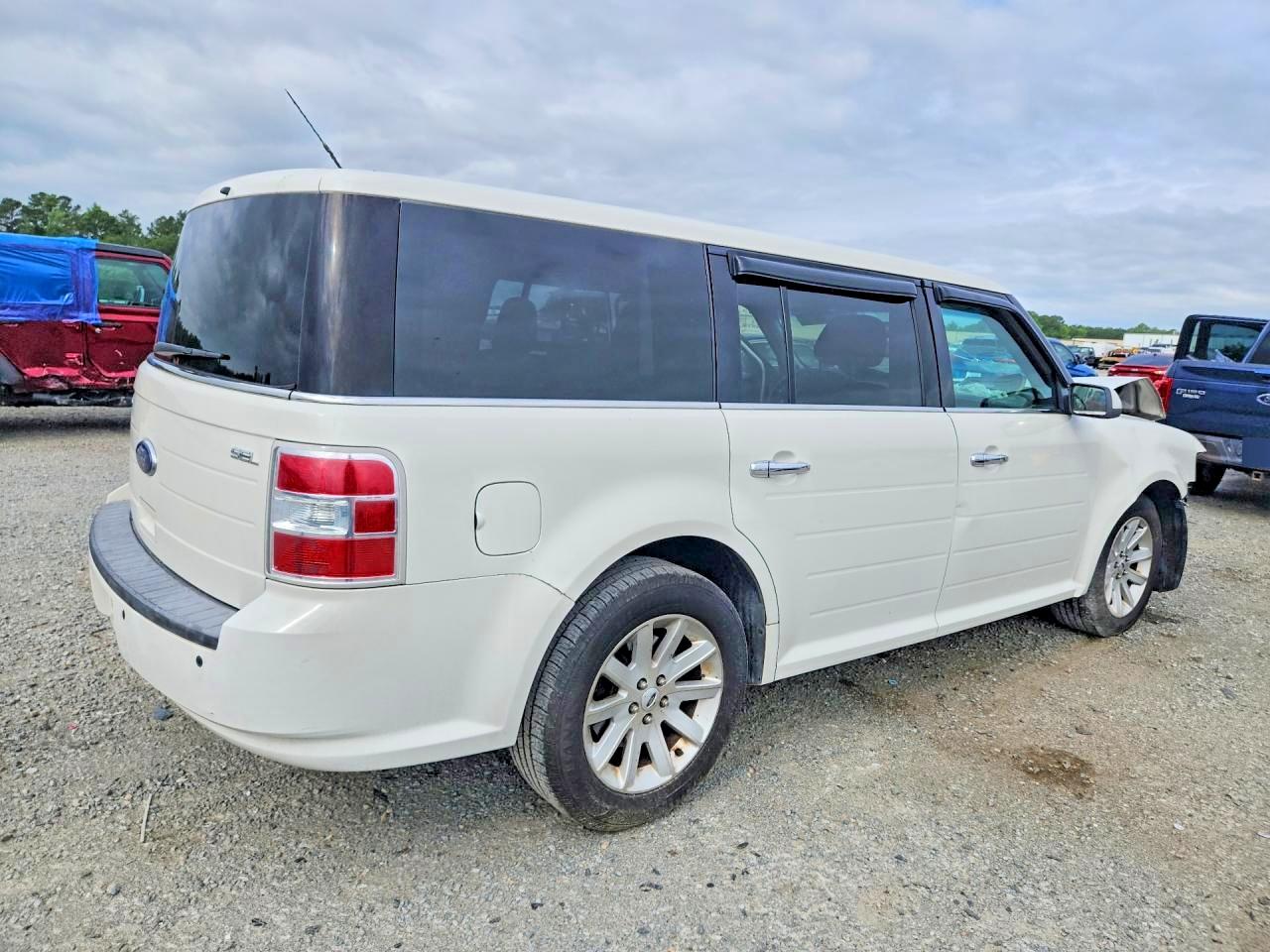 2012 Ford Flex Sel Белый vin: 2FMGK5CC7CBD08941