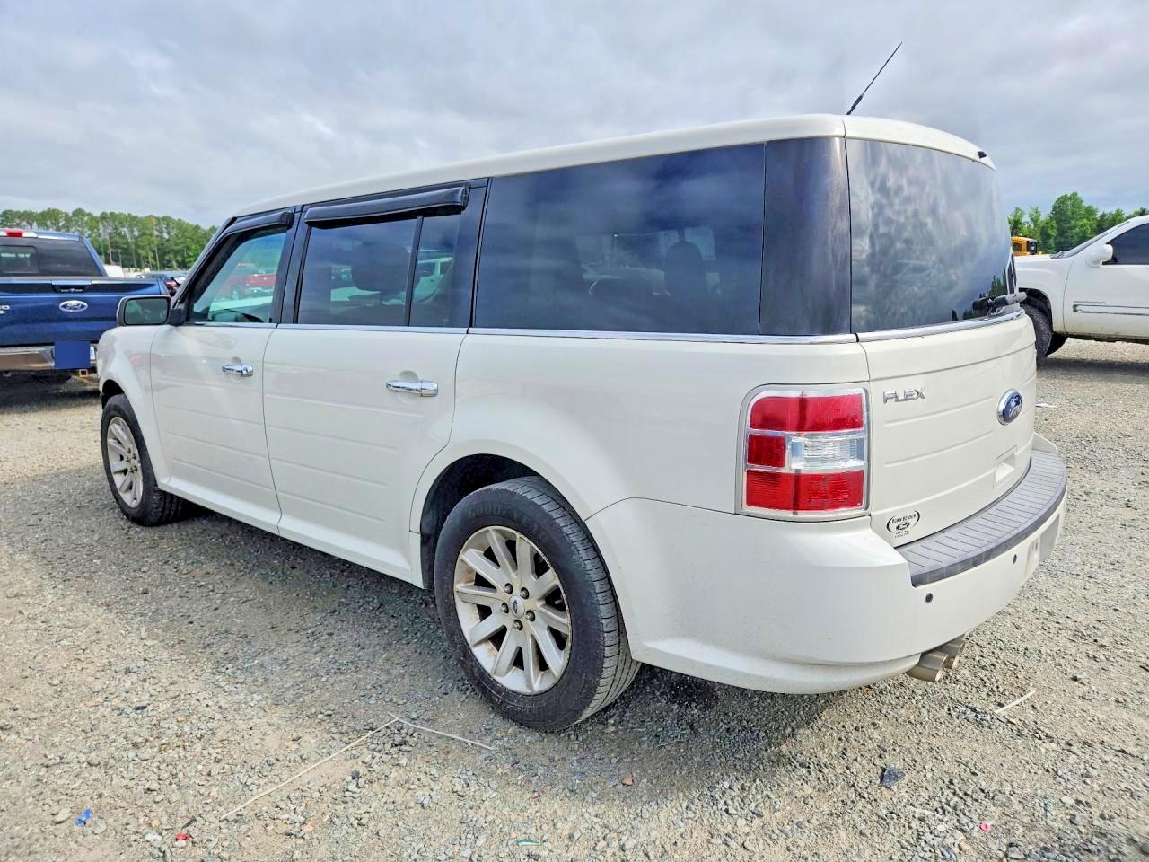 2012 Ford Flex Sel Белый vin: 2FMGK5CC7CBD08941