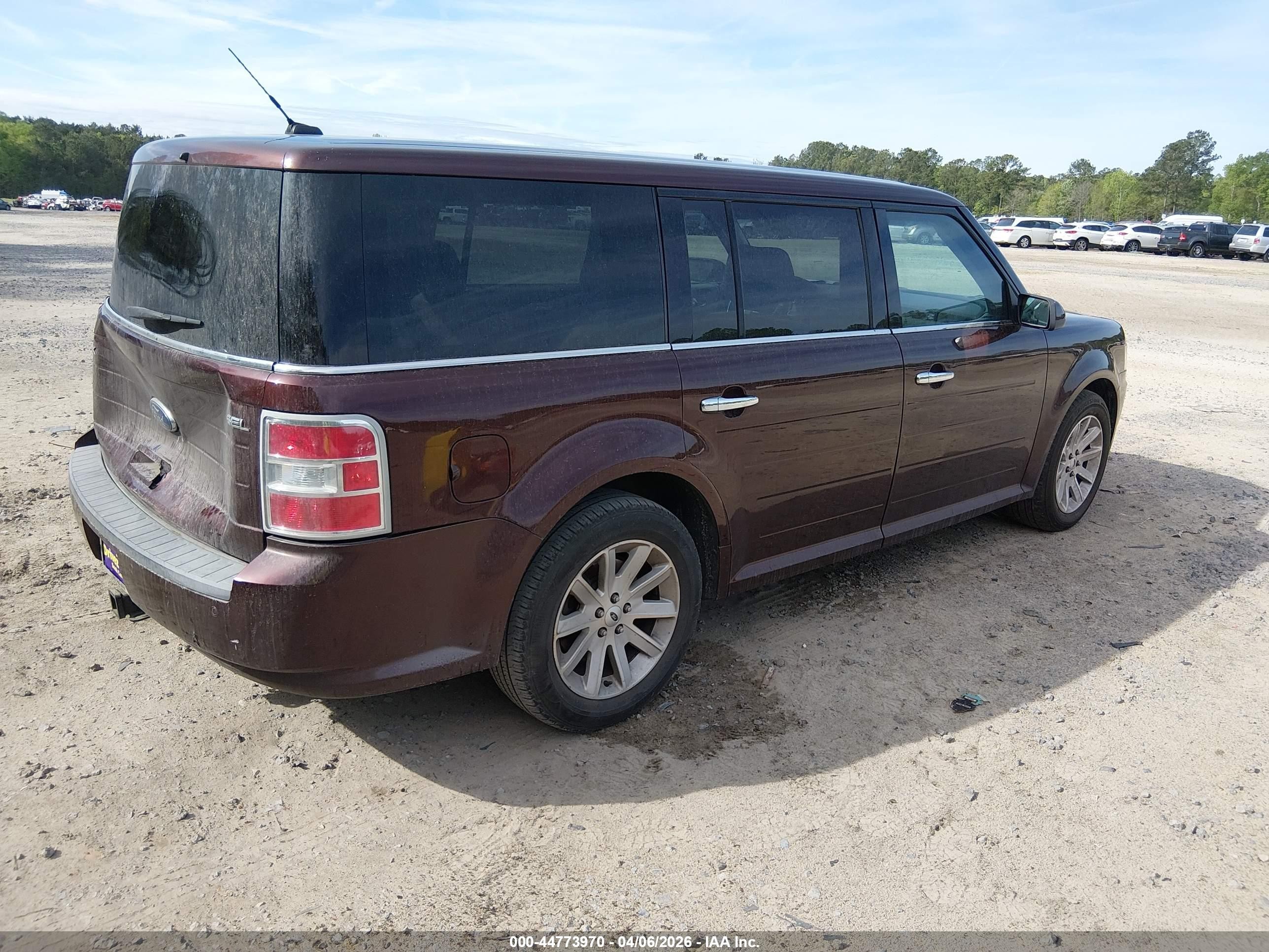 2012 Ford Flex Sel Maroon vin: 2FMGK5CC7CBD16408