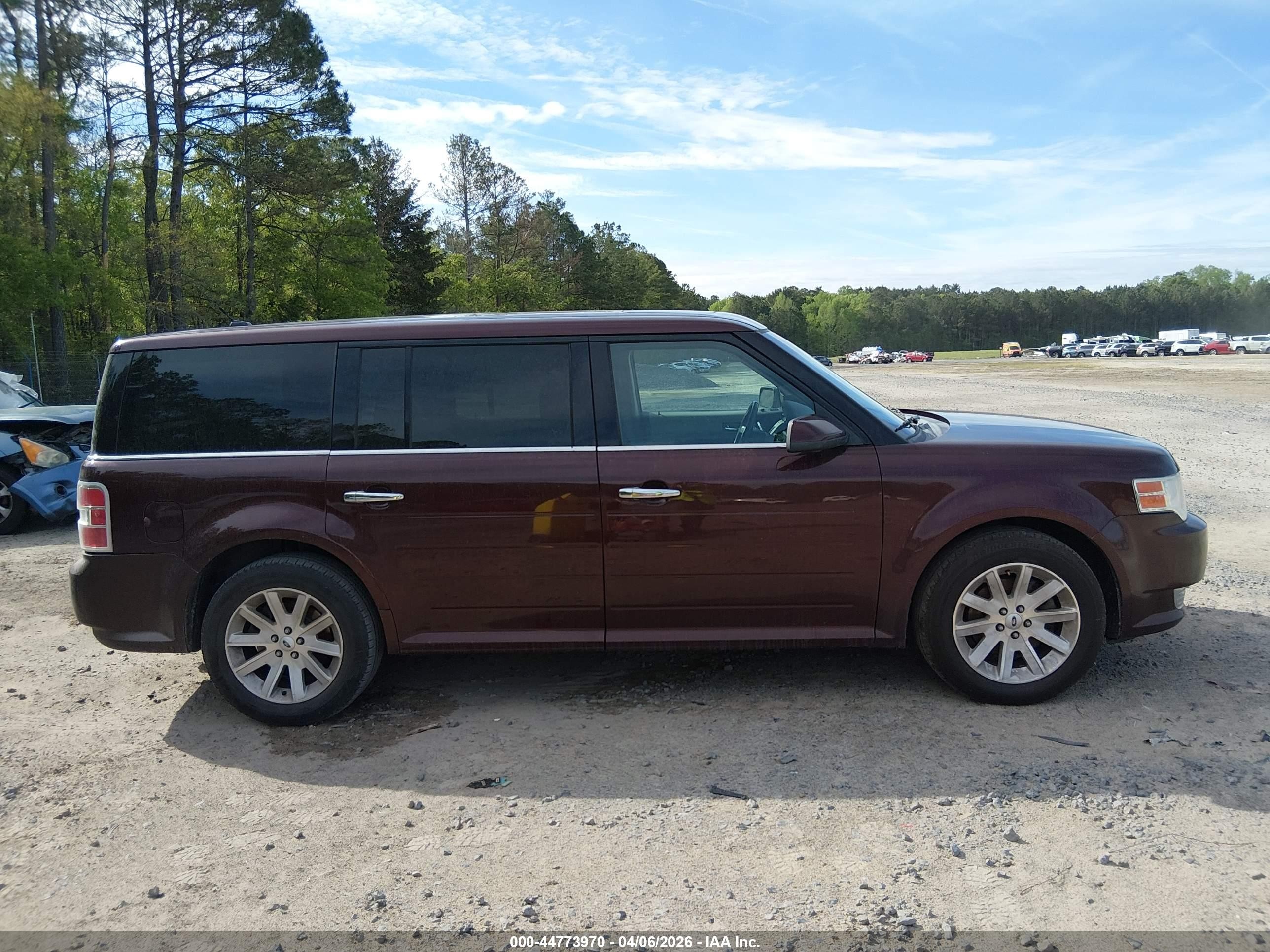 2012 Ford Flex Sel Maroon vin: 2FMGK5CC7CBD16408