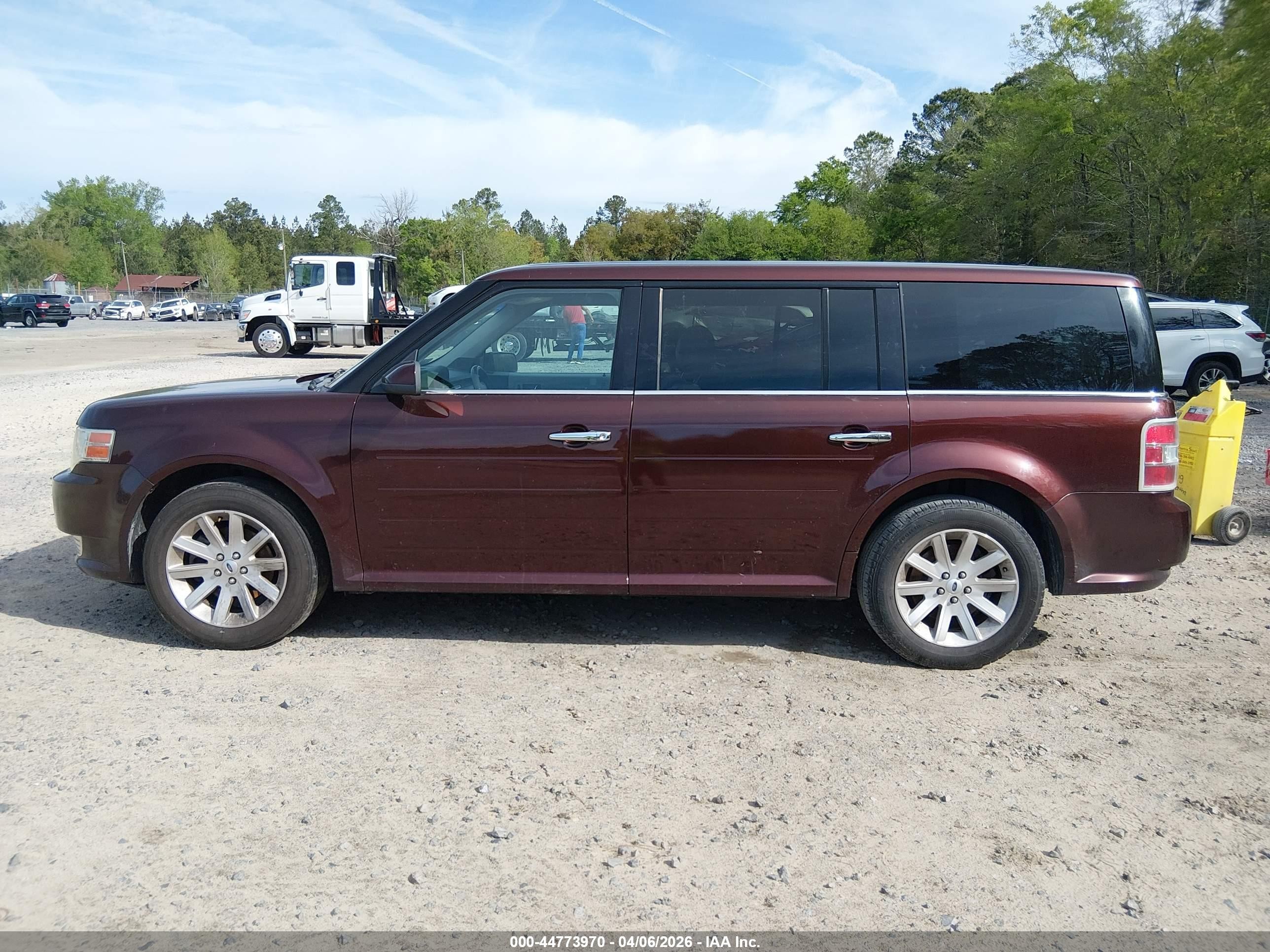 2012 Ford Flex Sel Maroon vin: 2FMGK5CC7CBD16408