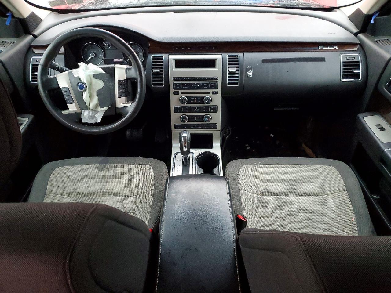 2012 Ford Flex Sel Red vin: 2FMGK5CC7CBD21771