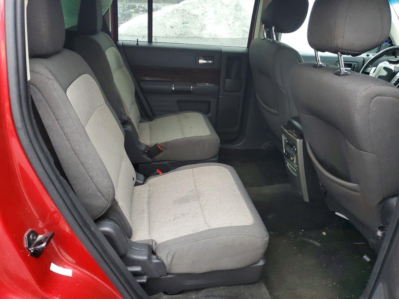 2012 Ford Flex Sel Red vin: 2FMGK5CC7CBD21771