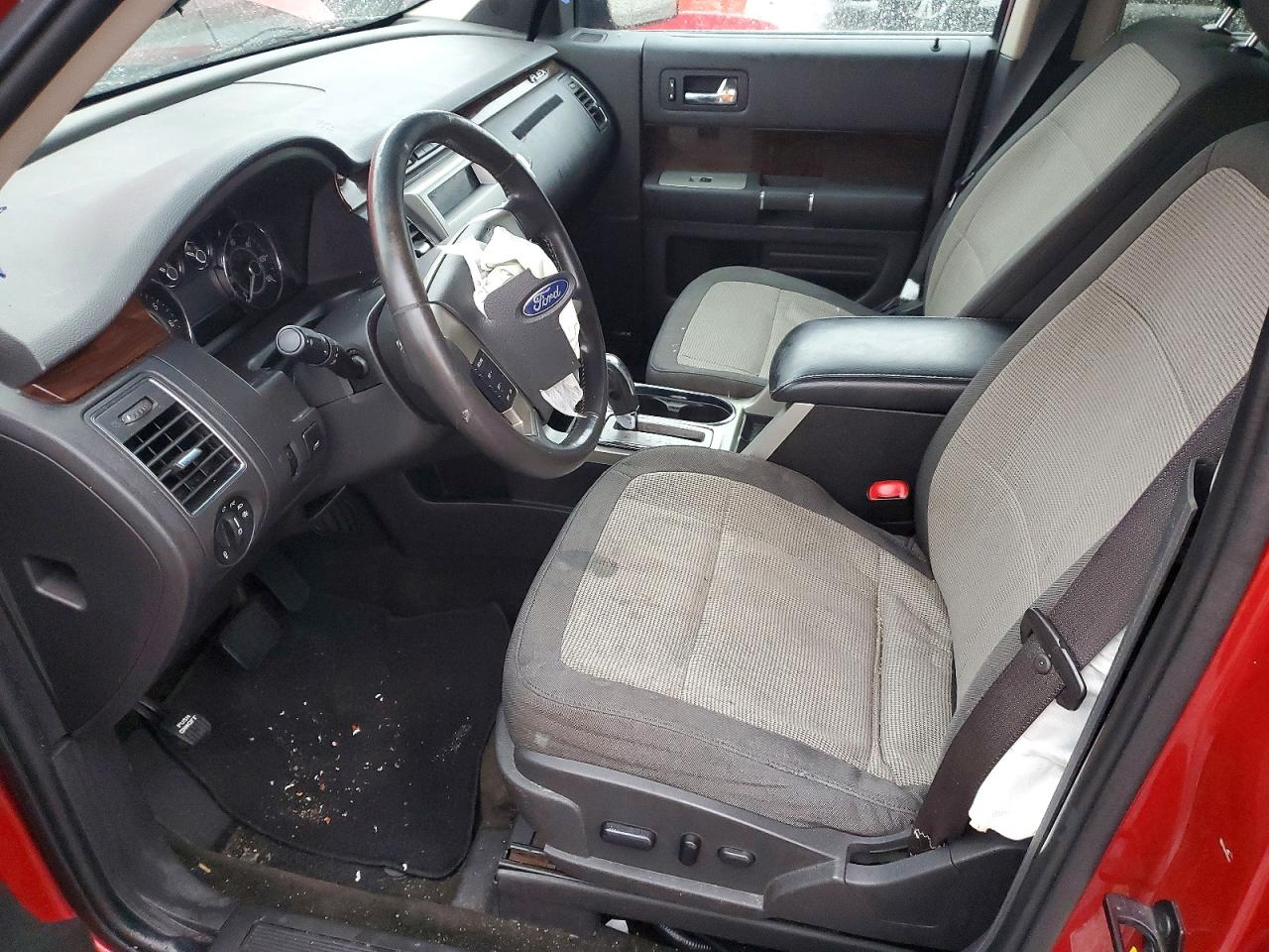 2012 Ford Flex Sel Red vin: 2FMGK5CC7CBD21771