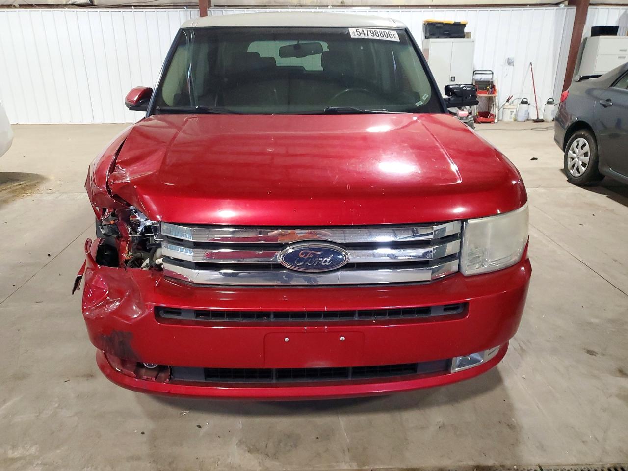 2010 Ford Flex Sel Red vin: 2FMGK5CC8ABA74578