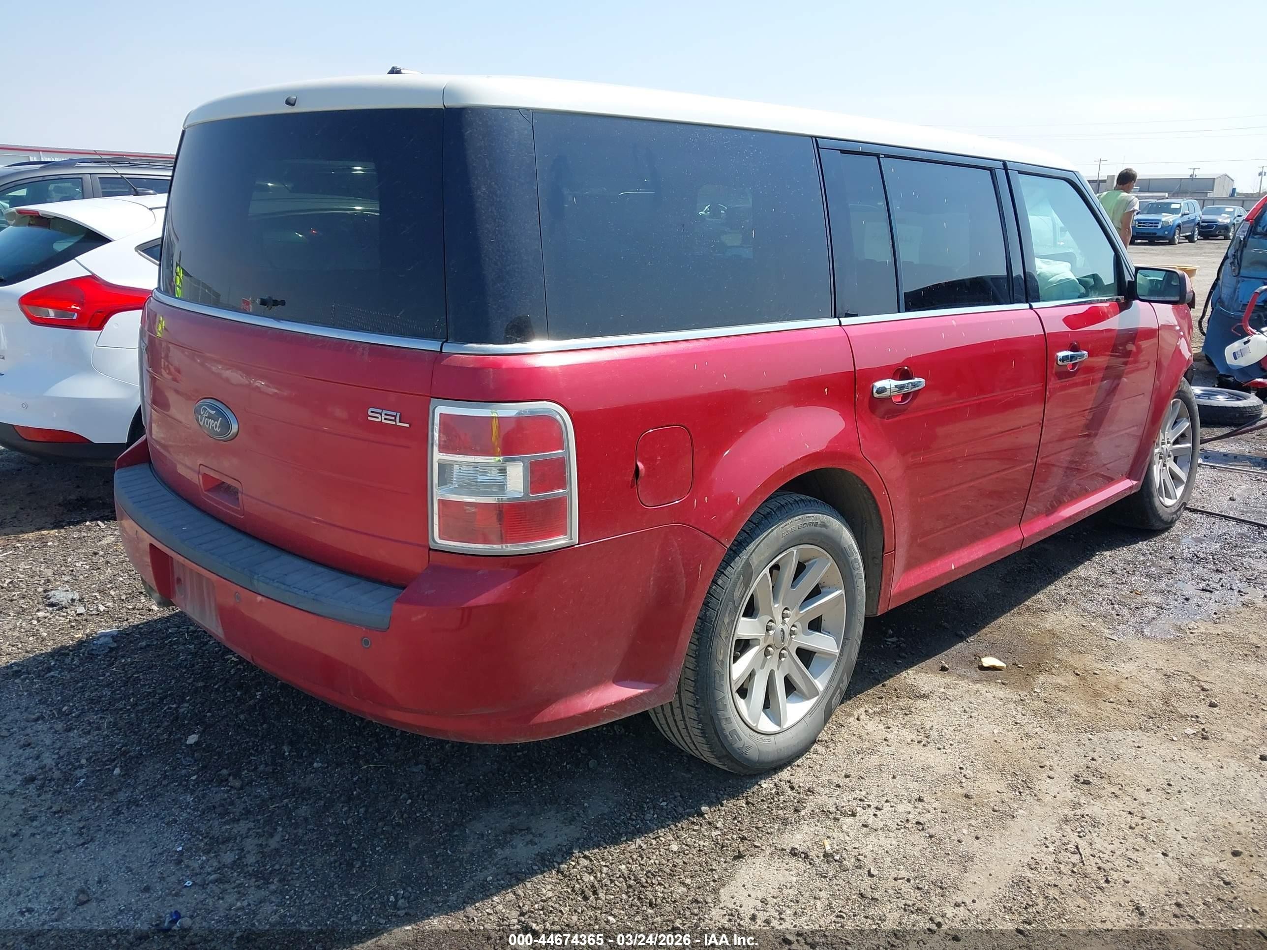 2010 Ford Flex Sel Красный vin: 2FMGK5CC8ABB10236